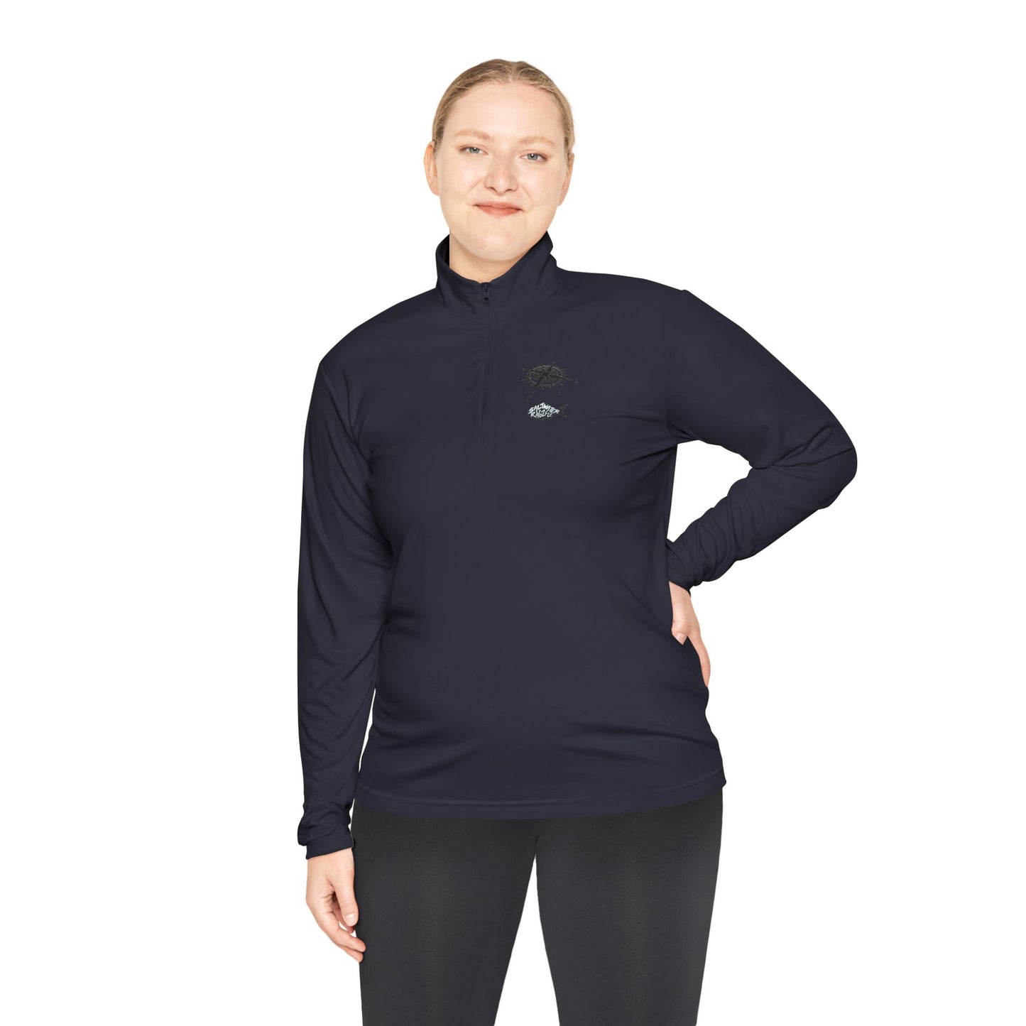 Ocean Adventure Unisex Quarter-Zip Pullover - Perfect for Beach Lovers & Active Lifestyle