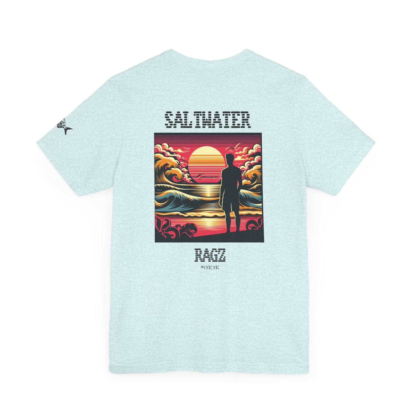 Saltwater Sunset Unisex Tee - Chill Beach Vibe Shirt