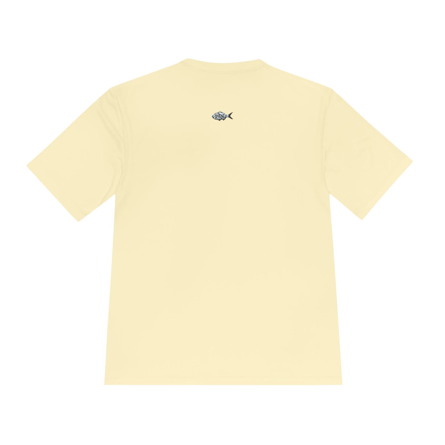 Coastal Adventure Unisex Moisture Wicking Tee - Crab & Fish Design