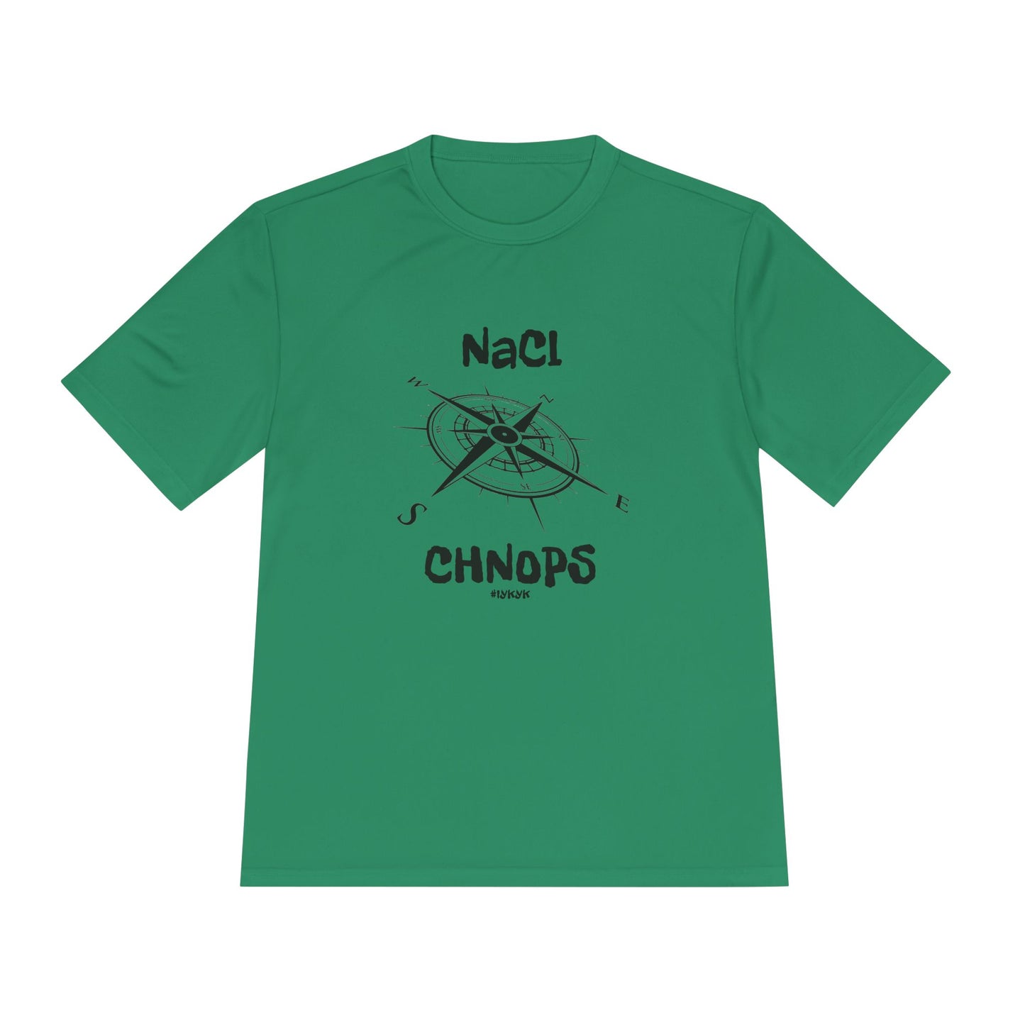 "SALT LIFE" Unisex Moisture Wicking Tee - Science and Adventure Awaits Compass Design