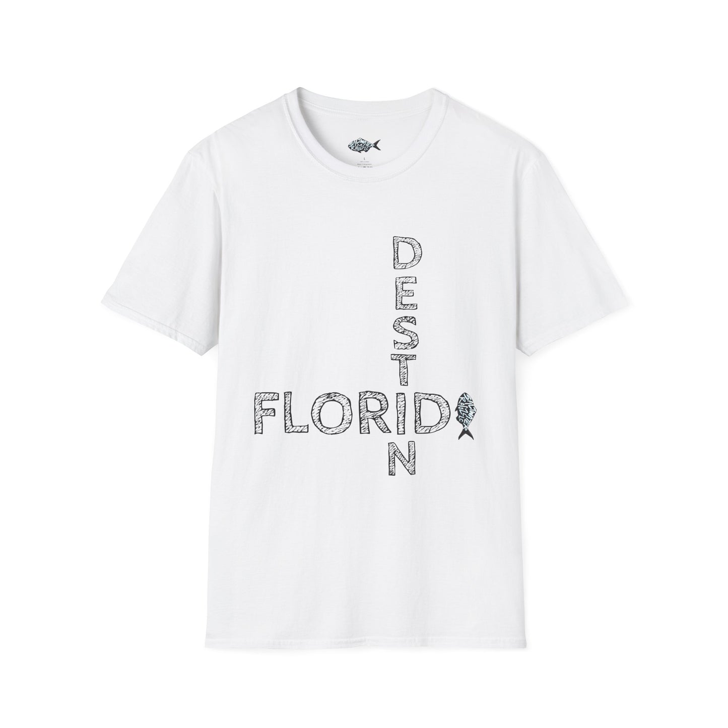 Destin Florida Unisex Softstyle T-Shirt - Casual Beachwear for Ocean Lovers