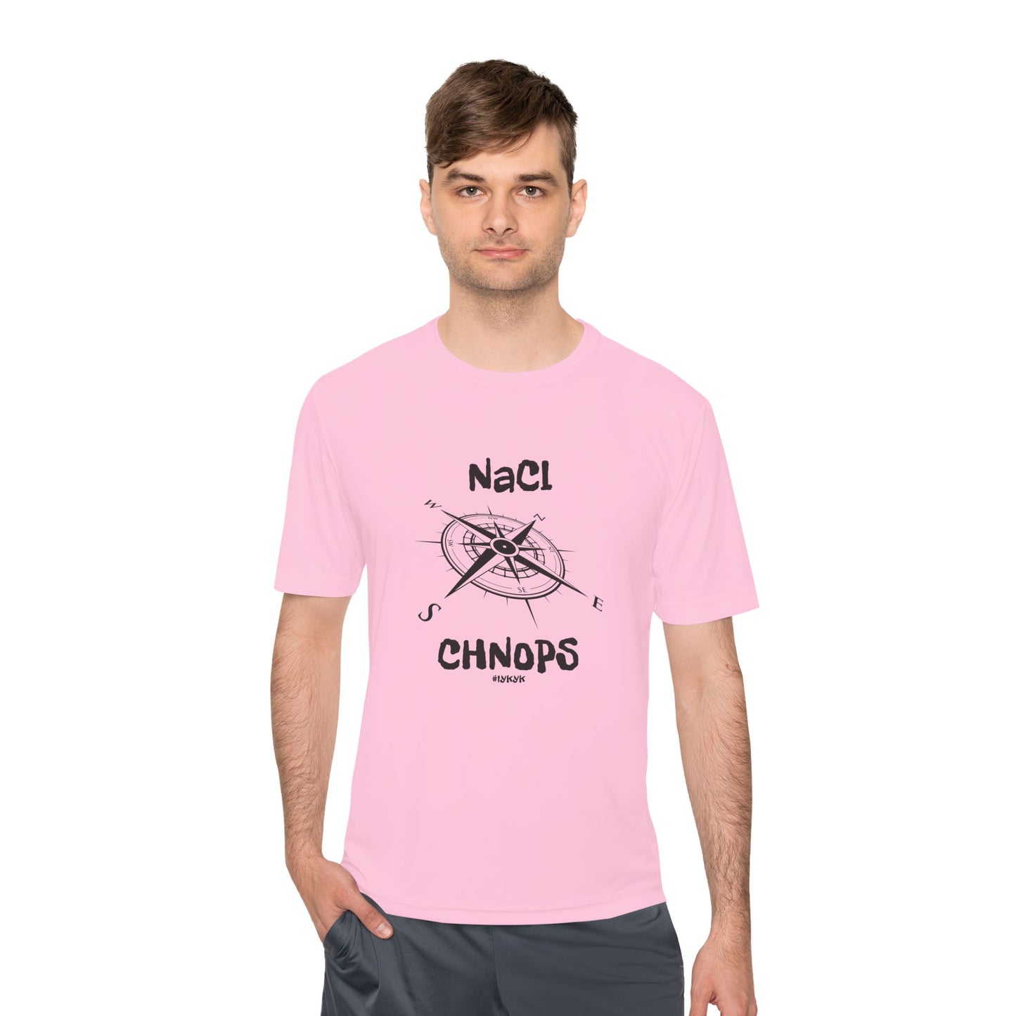 "SALT LIFE" Unisex Moisture Wicking Tee - Science and Adventure Awaits Compass Design