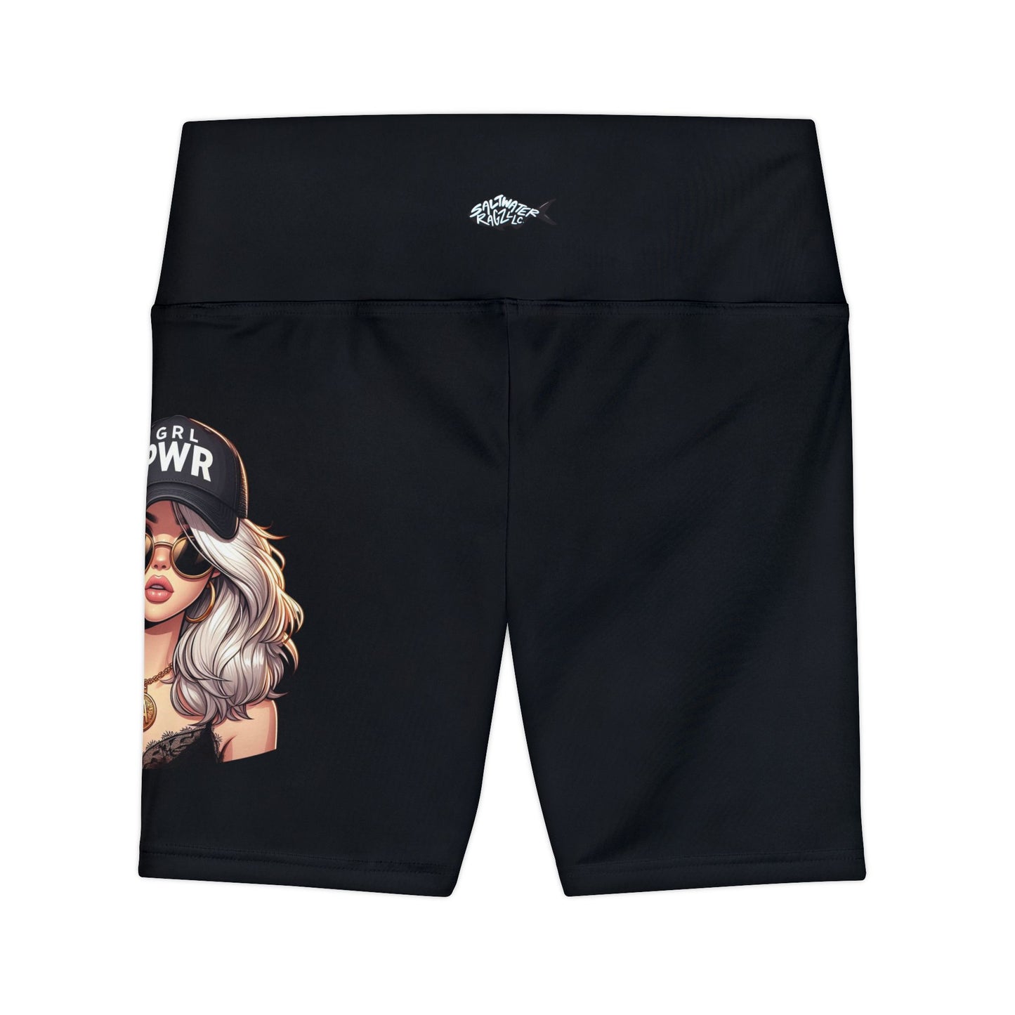 Empowering Women's Workout Shorts | GRL PWR Design | Athletic Comfort