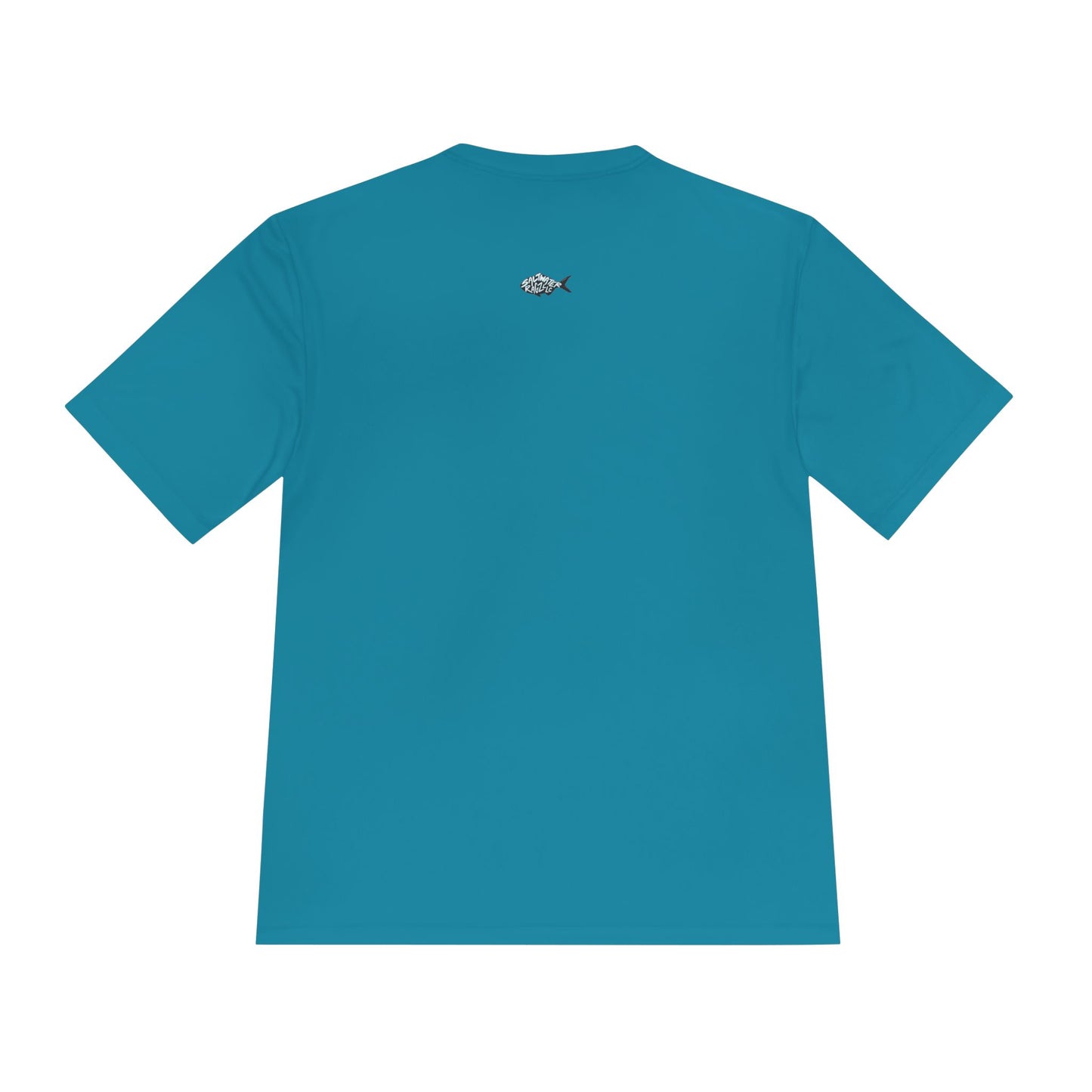 Coastal Adventure Unisex Moisture Wicking Tee - Crab & Fish Design