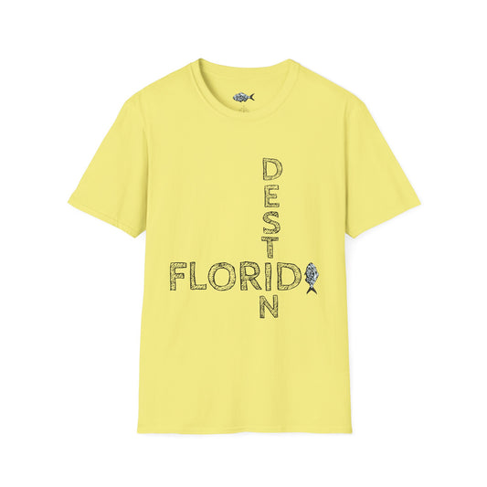 Destin Florida Unisex Softstyle T-Shirt - Casual Beachwear for Ocean Lovers