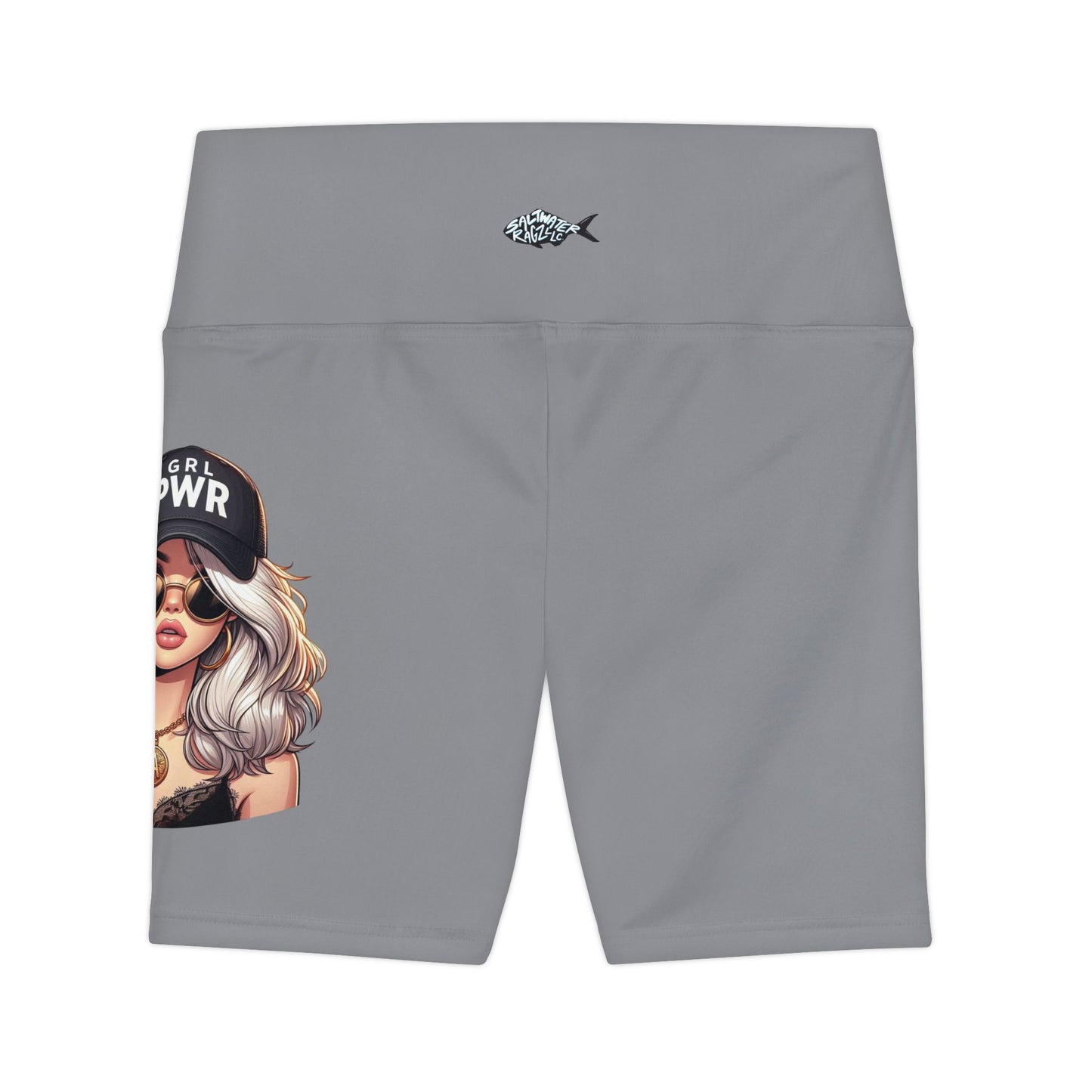 Empowering Women's Workout Shorts | GRL PWR Design | Athletic Comfort