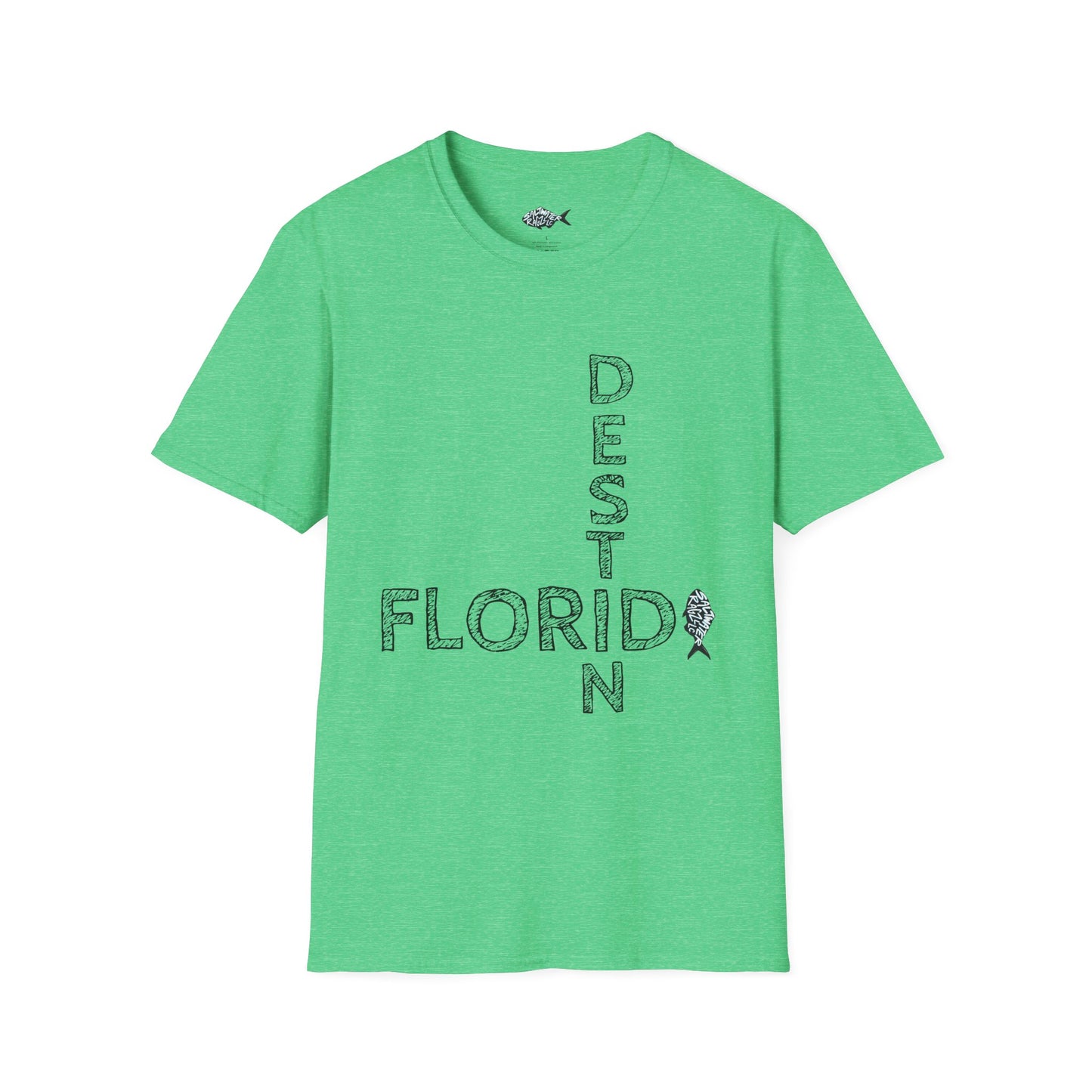 Destin Florida Unisex Softstyle T-Shirt - Casual Beachwear for Ocean Lovers