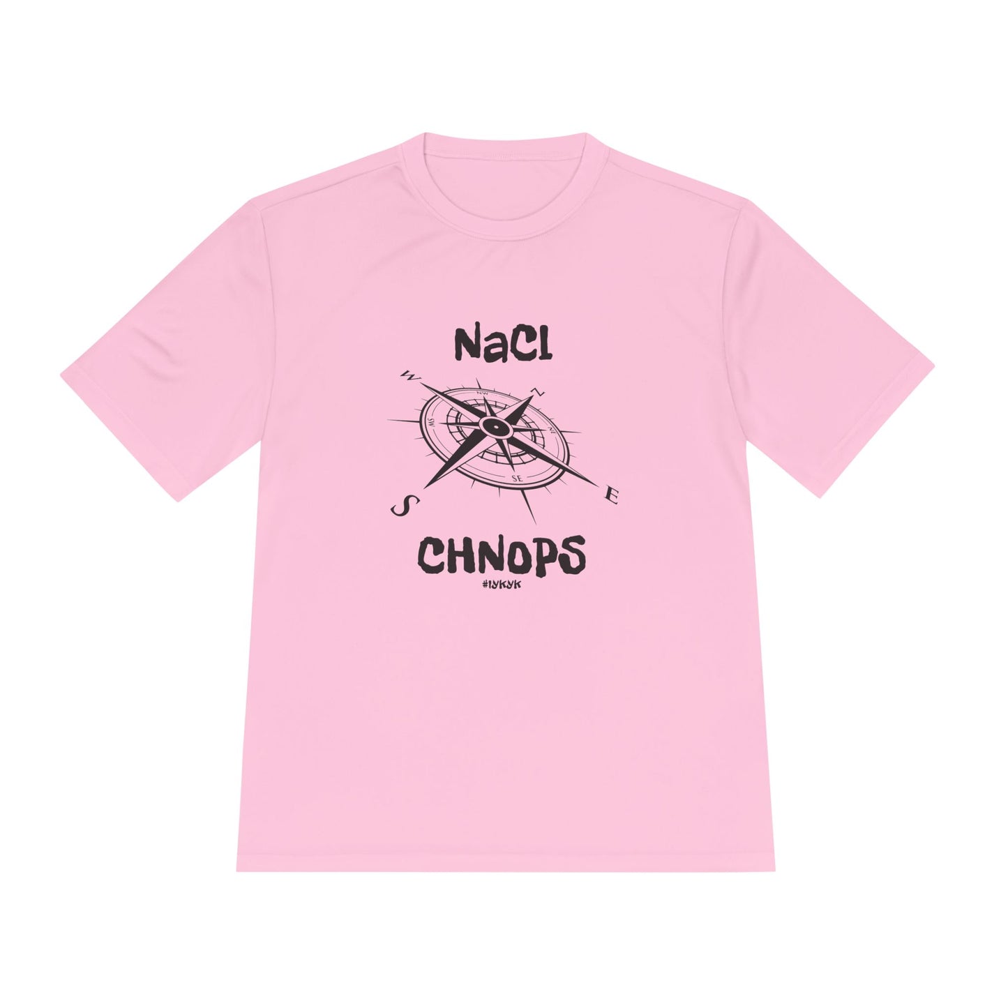 "SALT LIFE" Unisex Moisture Wicking Tee - Science and Adventure Awaits Compass Design