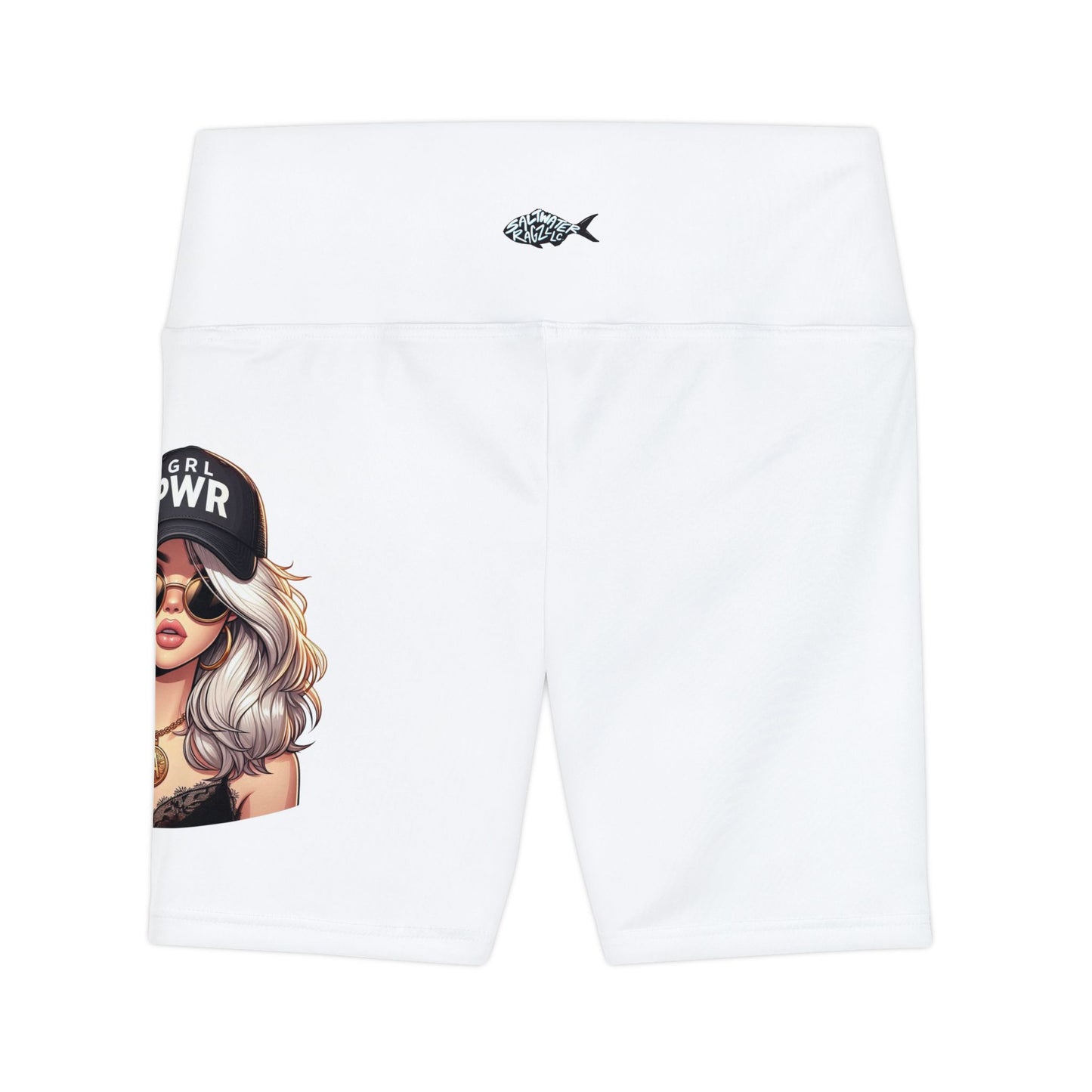 Empowering Women's Workout Shorts | GRL PWR Design | Athletic Comfort
