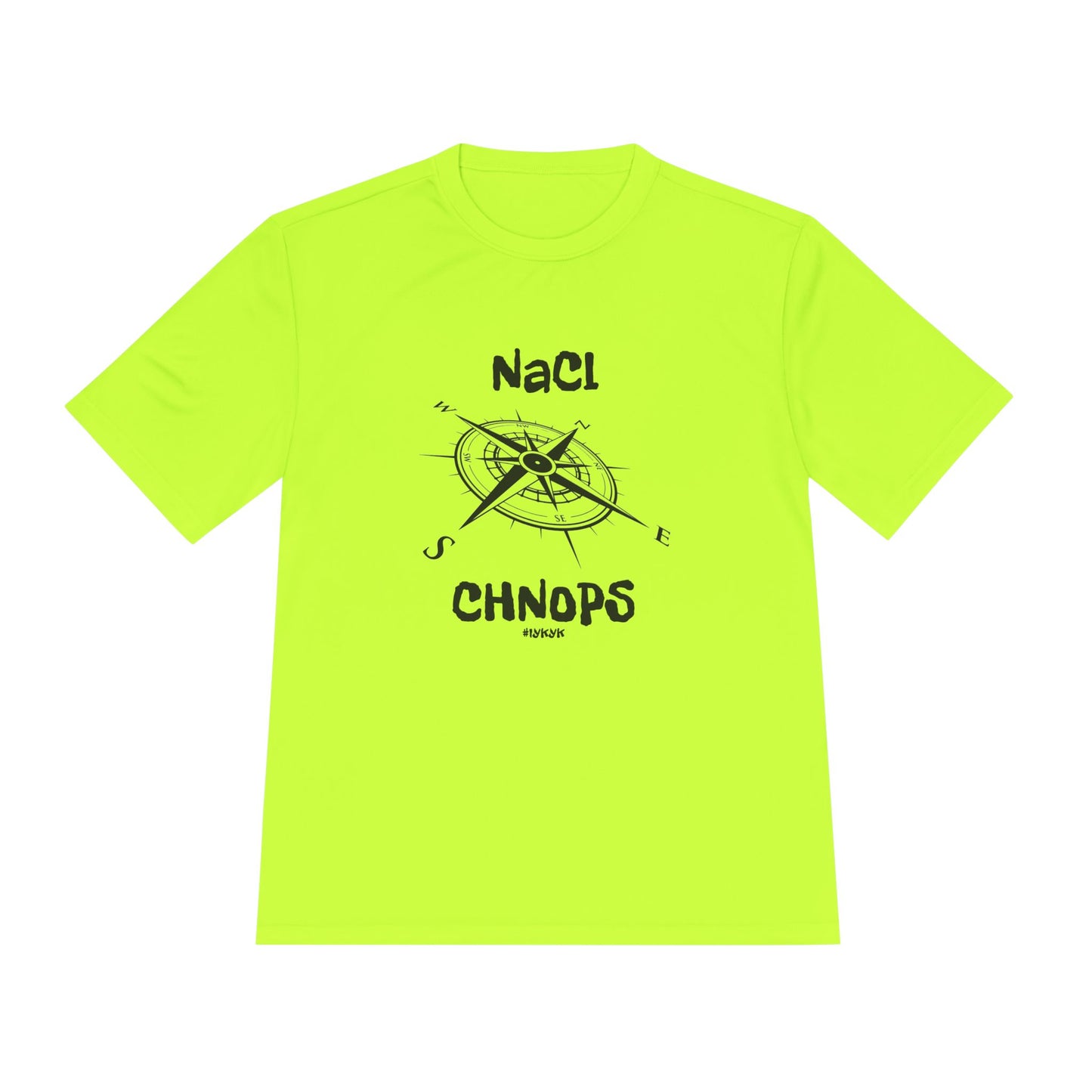 "SALT LIFE" Unisex Moisture Wicking Tee - Science and Adventure Awaits Compass Design