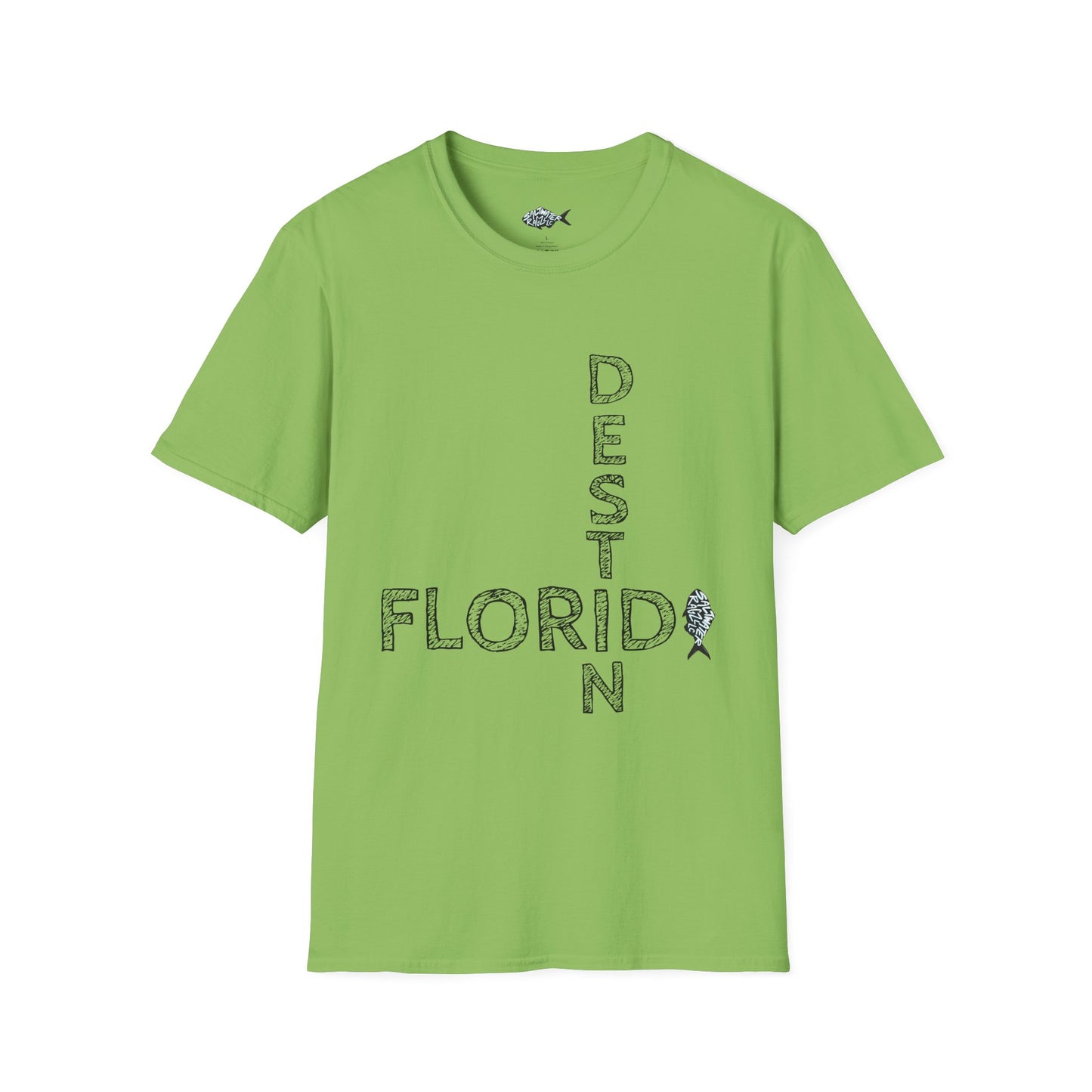 Destin Florida Unisex Softstyle T-Shirt - Casual Beachwear for Ocean Lovers
