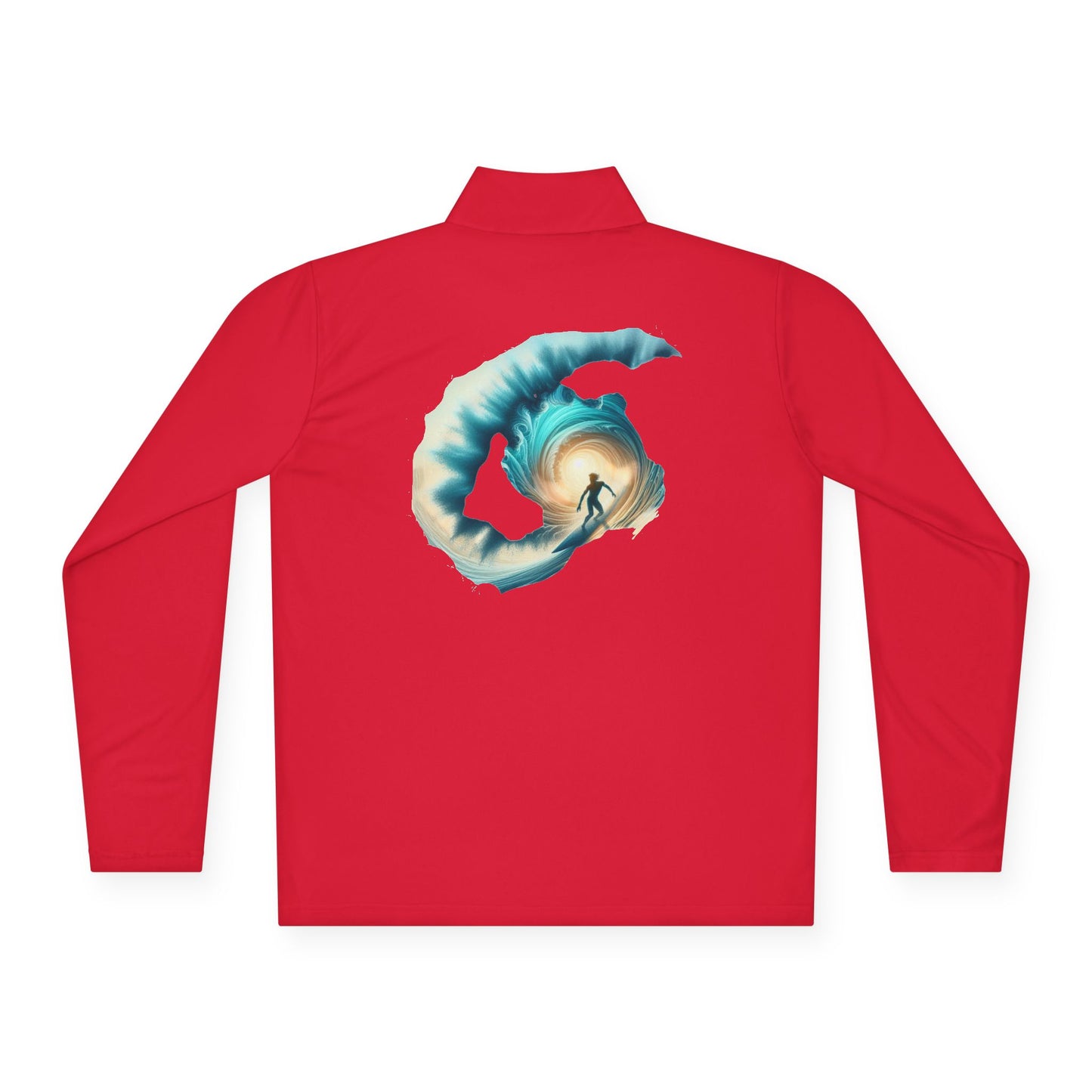 Ocean Adventure Unisex Quarter-Zip Pullover - Perfect for Beach Lovers & Active Lifestyle
