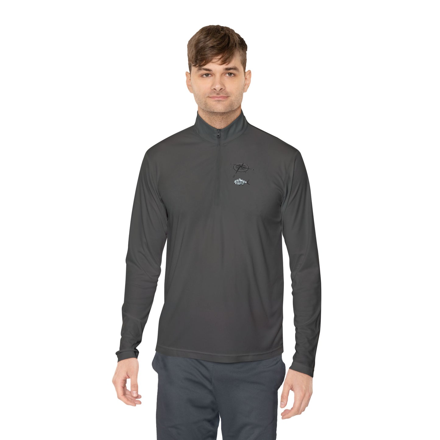 Ocean Adventure Unisex Quarter-Zip Pullover - Perfect for Beach Lovers & Active Lifestyle