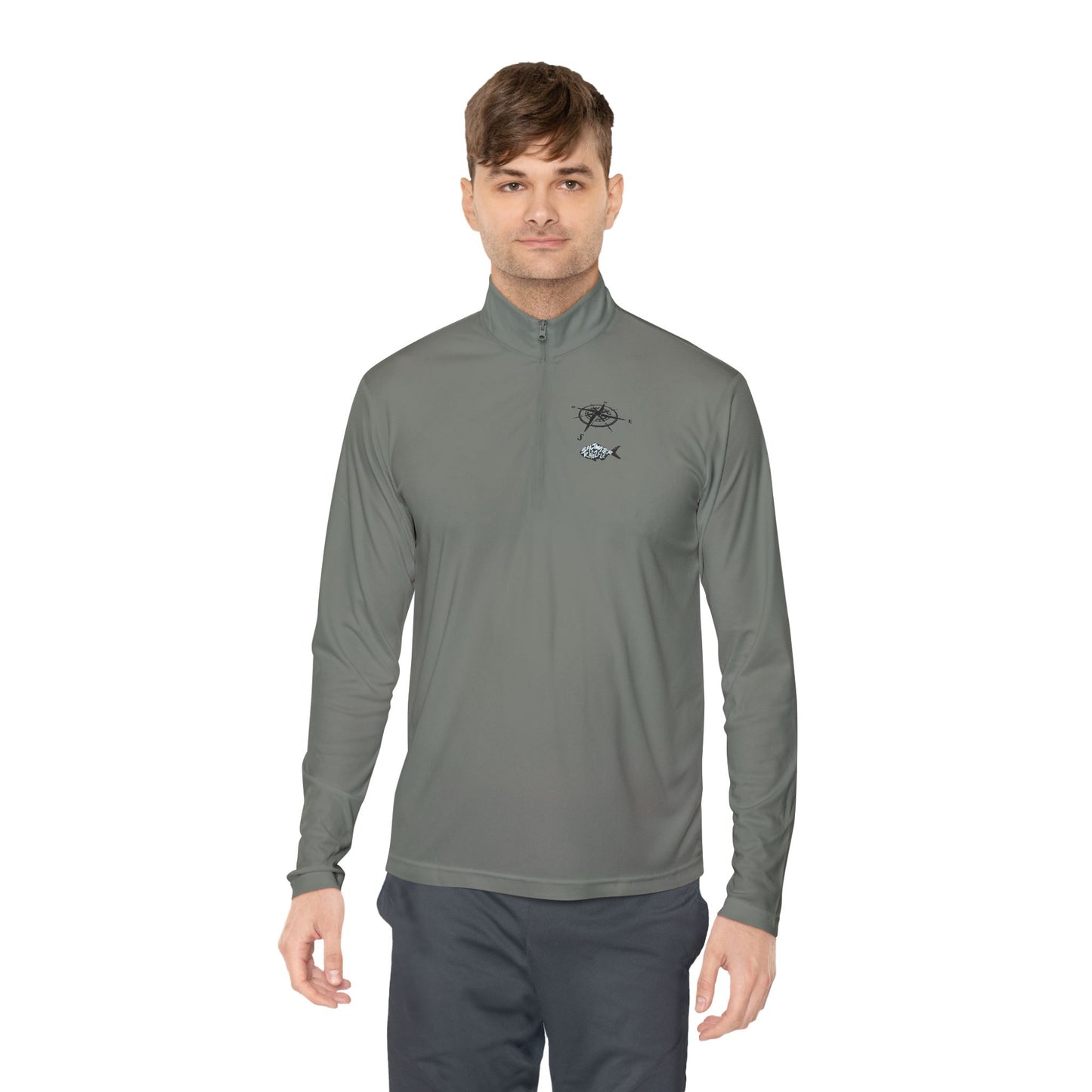 Ocean Adventure Unisex Quarter-Zip Pullover - Perfect for Beach Lovers & Active Lifestyle