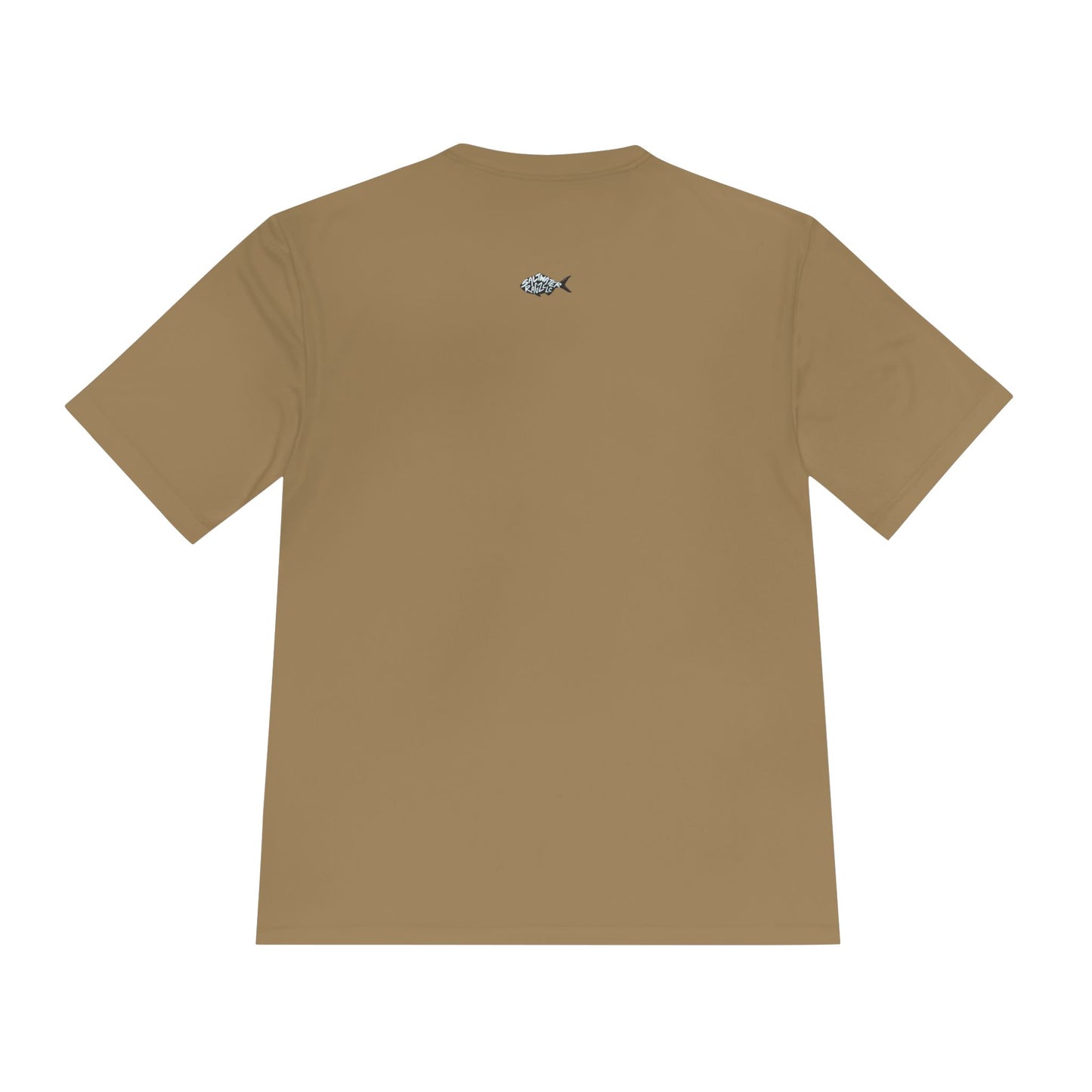 Coastal Adventure Unisex Moisture Wicking Tee - Crab & Fish Design