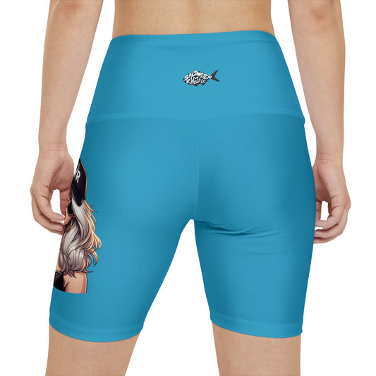 Empowering Women's Workout Shorts | GRL PWR Design | Athletic Comfort