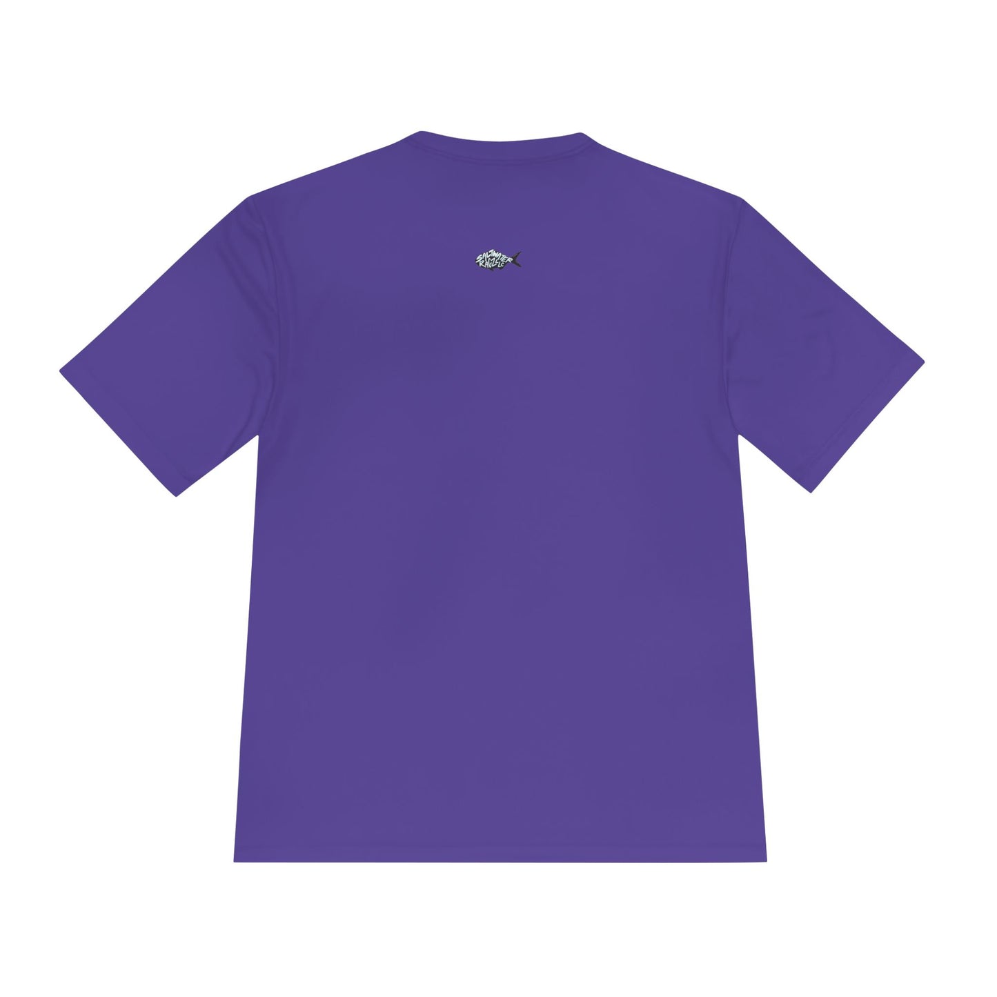 Coastal Adventure Unisex Moisture Wicking Tee - Crab & Fish Design