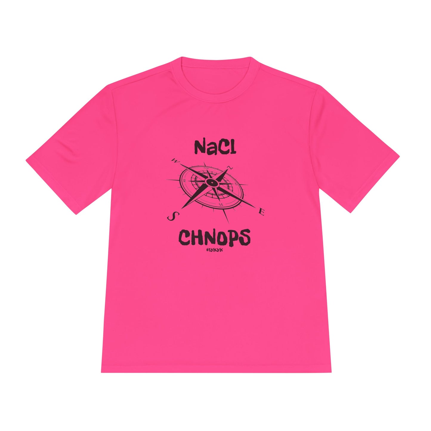 "SALT LIFE" Unisex Moisture Wicking Tee - Science and Adventure Awaits Compass Design