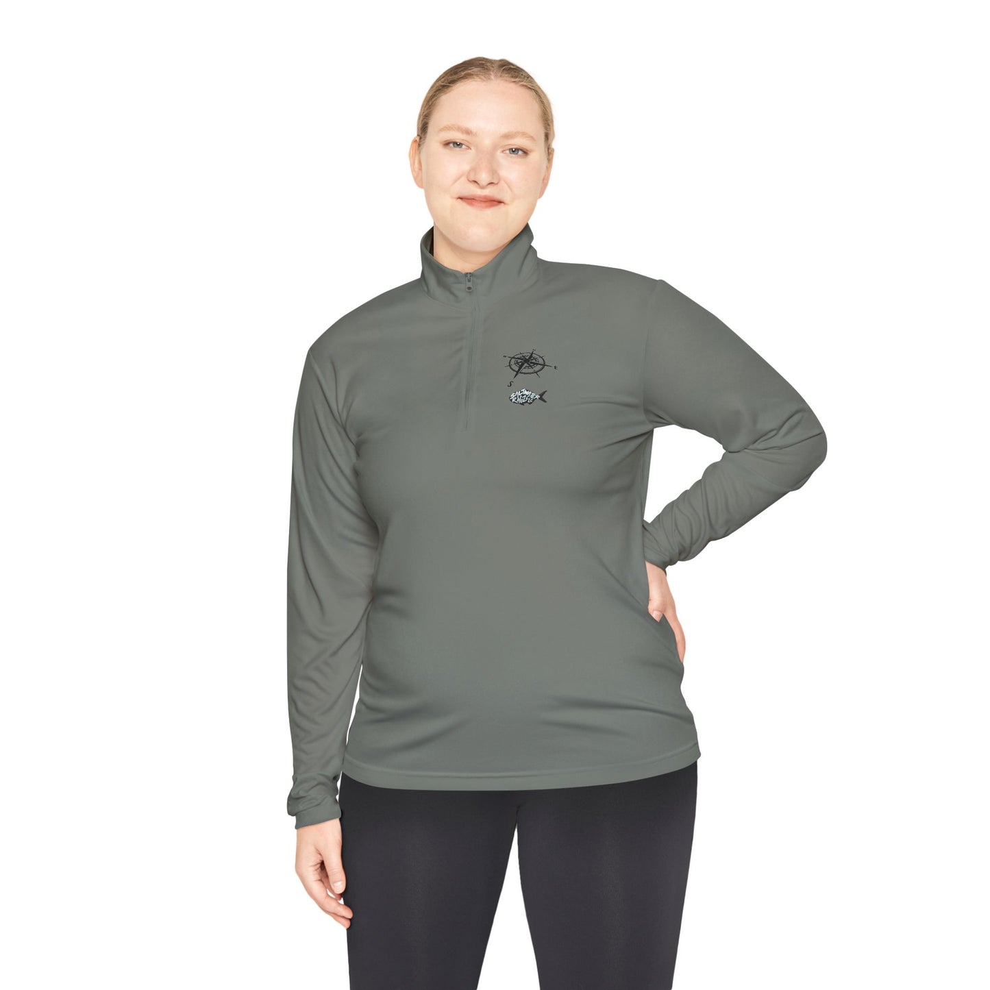 Ocean Adventure Unisex Quarter-Zip Pullover - Perfect for Beach Lovers & Active Lifestyle