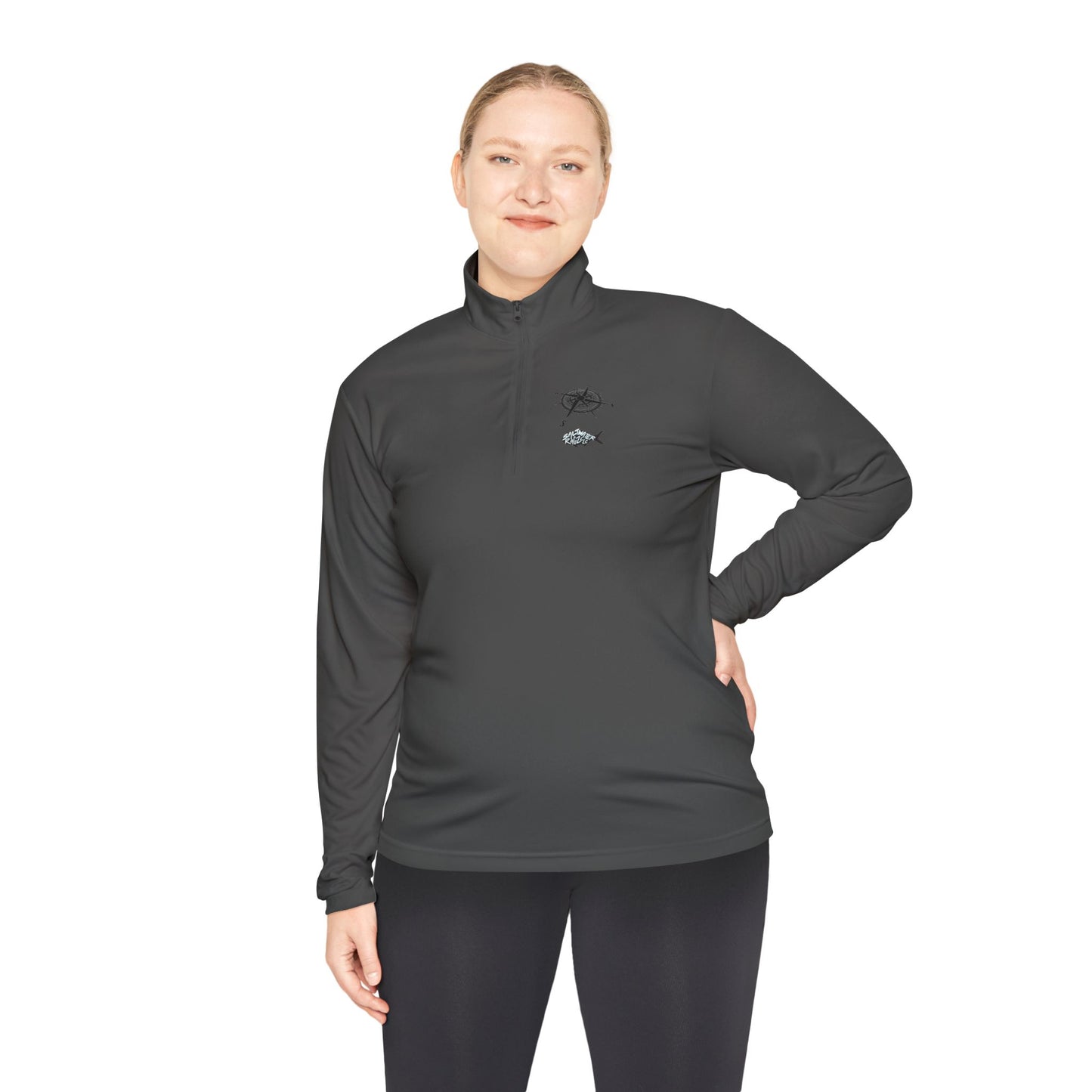 Ocean Adventure Unisex Quarter-Zip Pullover - Perfect for Beach Lovers & Active Lifestyle
