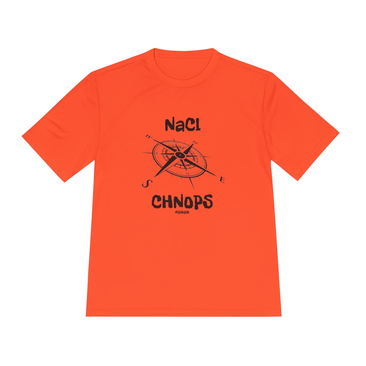 "SALT LIFE" Unisex Moisture Wicking Tee - Science and Adventure Awaits Compass Design
