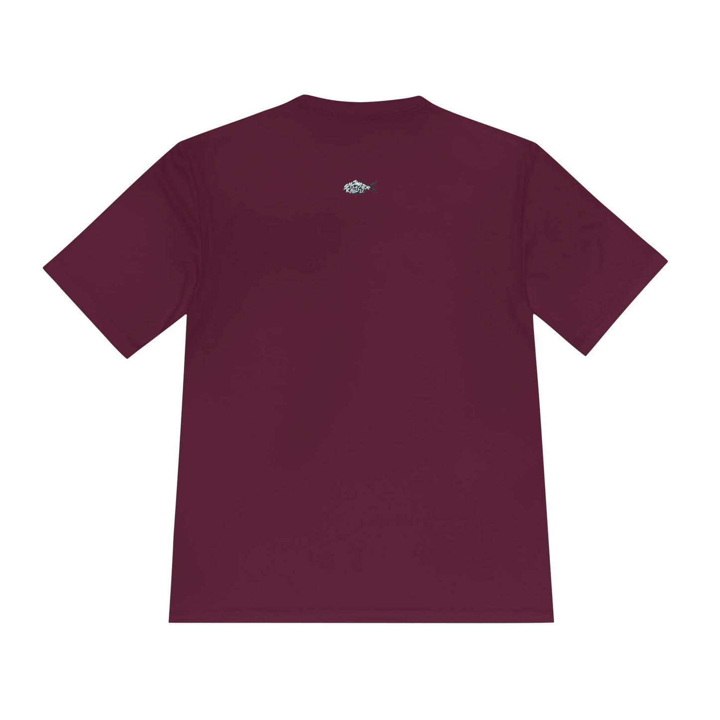 Coastal Adventure Unisex Moisture Wicking Tee - Crab & Fish Design