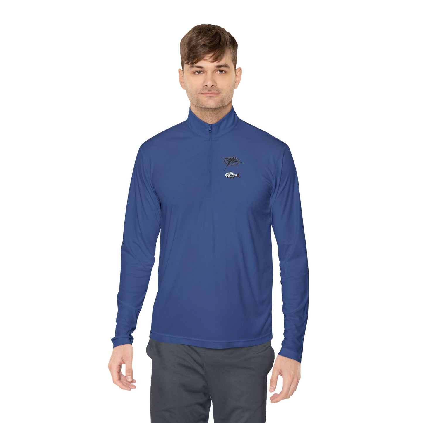 Ocean Adventure Unisex Quarter-Zip Pullover - Perfect for Beach Lovers & Active Lifestyle