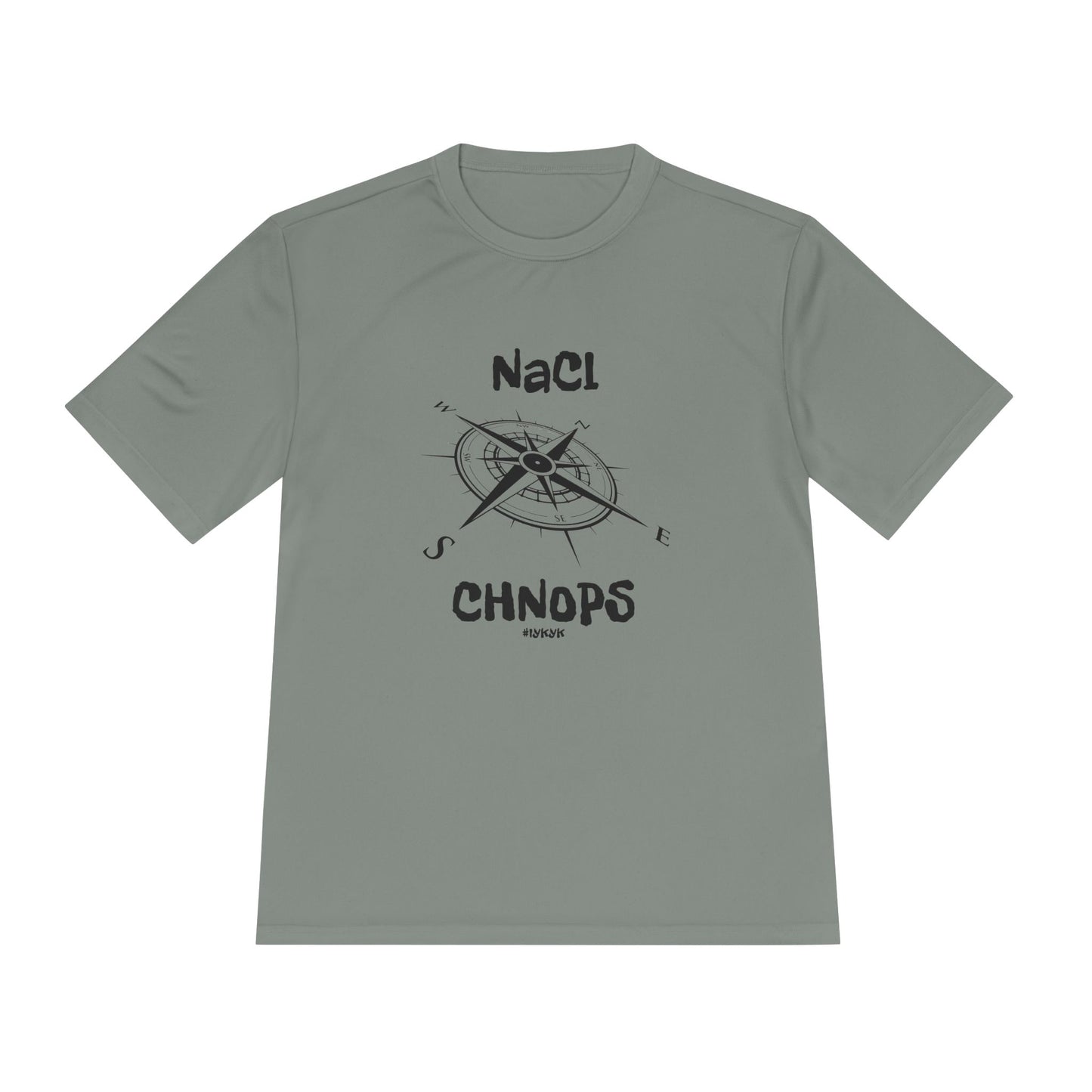 "SALT LIFE" Unisex Moisture Wicking Tee - Science and Adventure Awaits Compass Design