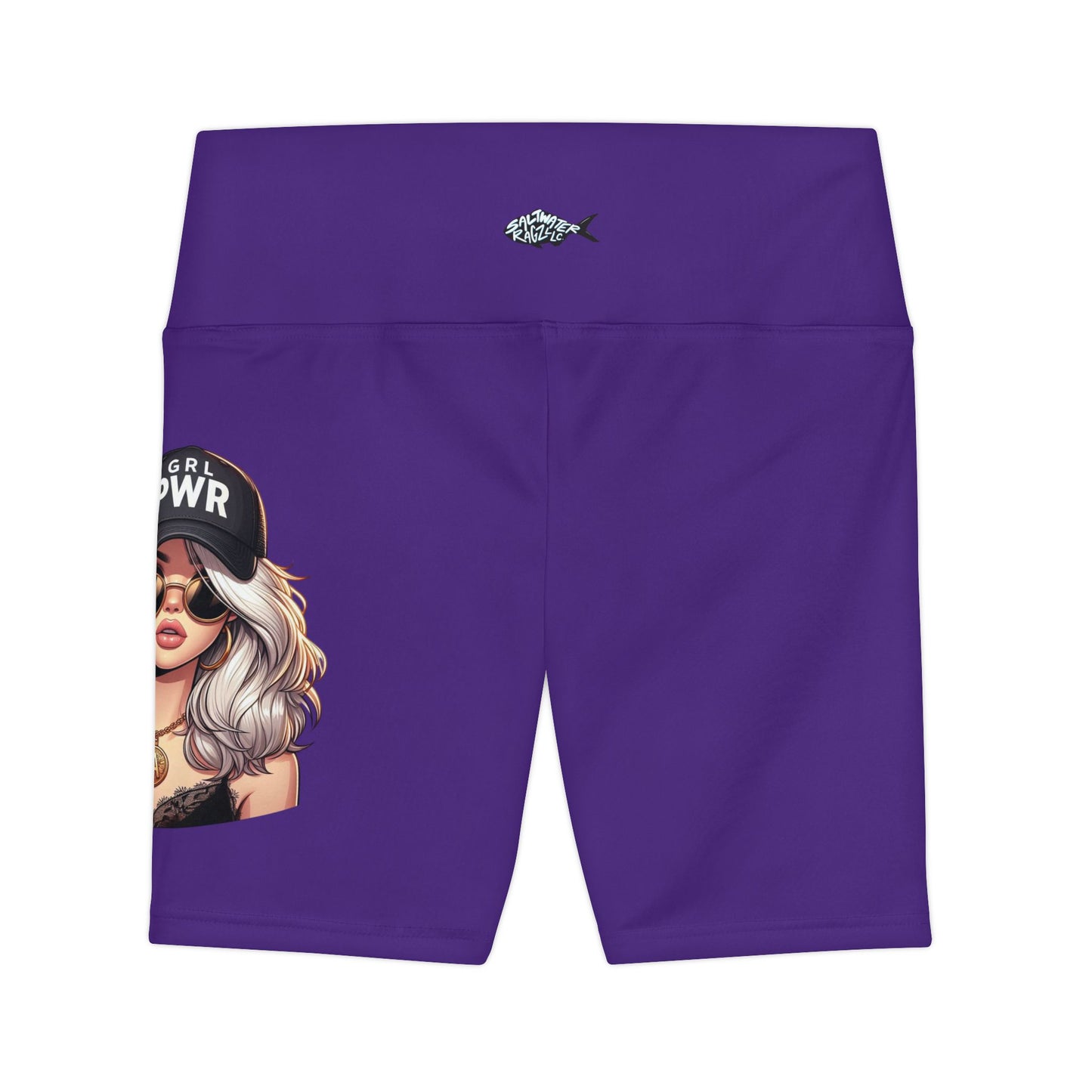 Empowering Women's Workout Shorts | GRL PWR Design | Athletic Comfort