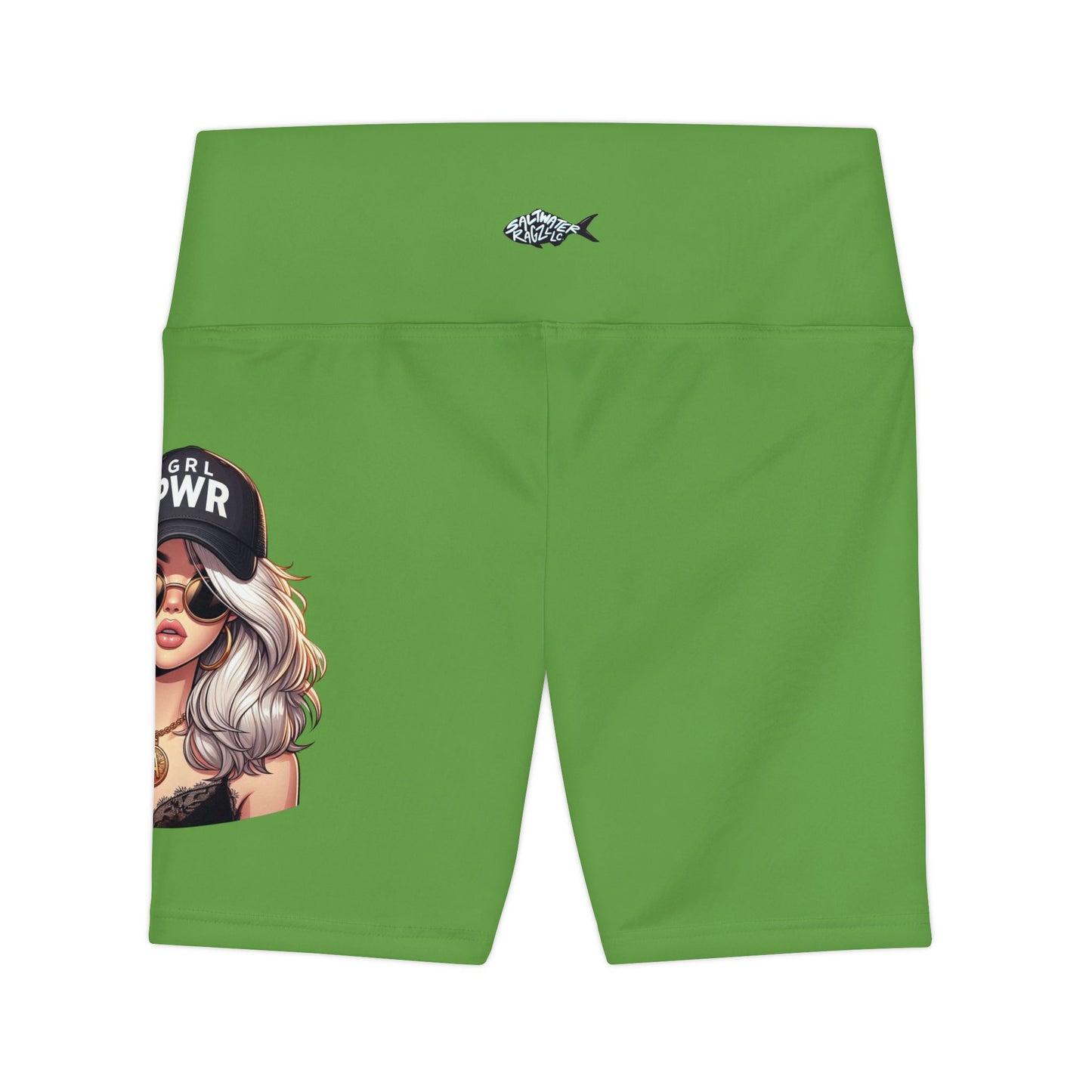 Empowering Women's Workout Shorts | GRL PWR Design | Athletic Comfort