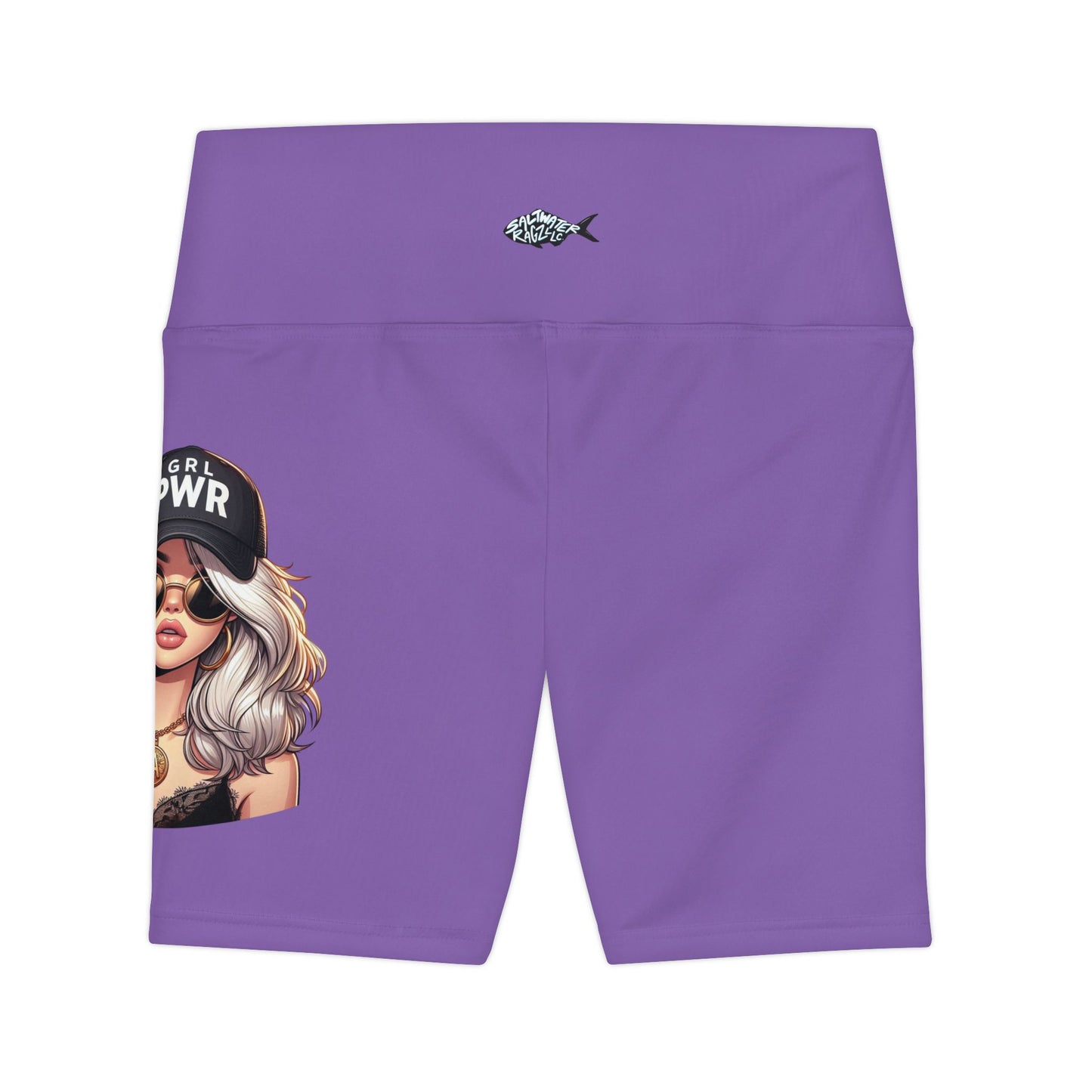 Empowering Women's Workout Shorts | GRL PWR Design | Athletic Comfort