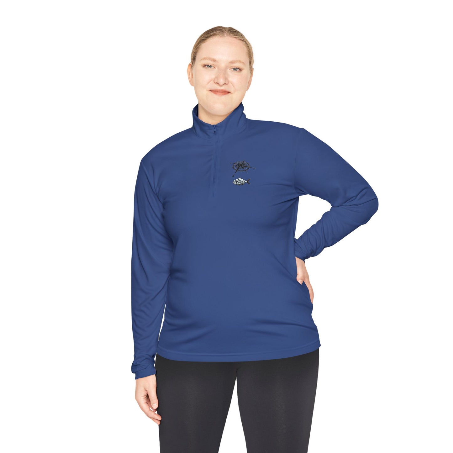 Ocean Adventure Unisex Quarter-Zip Pullover - Perfect for Beach Lovers & Active Lifestyle