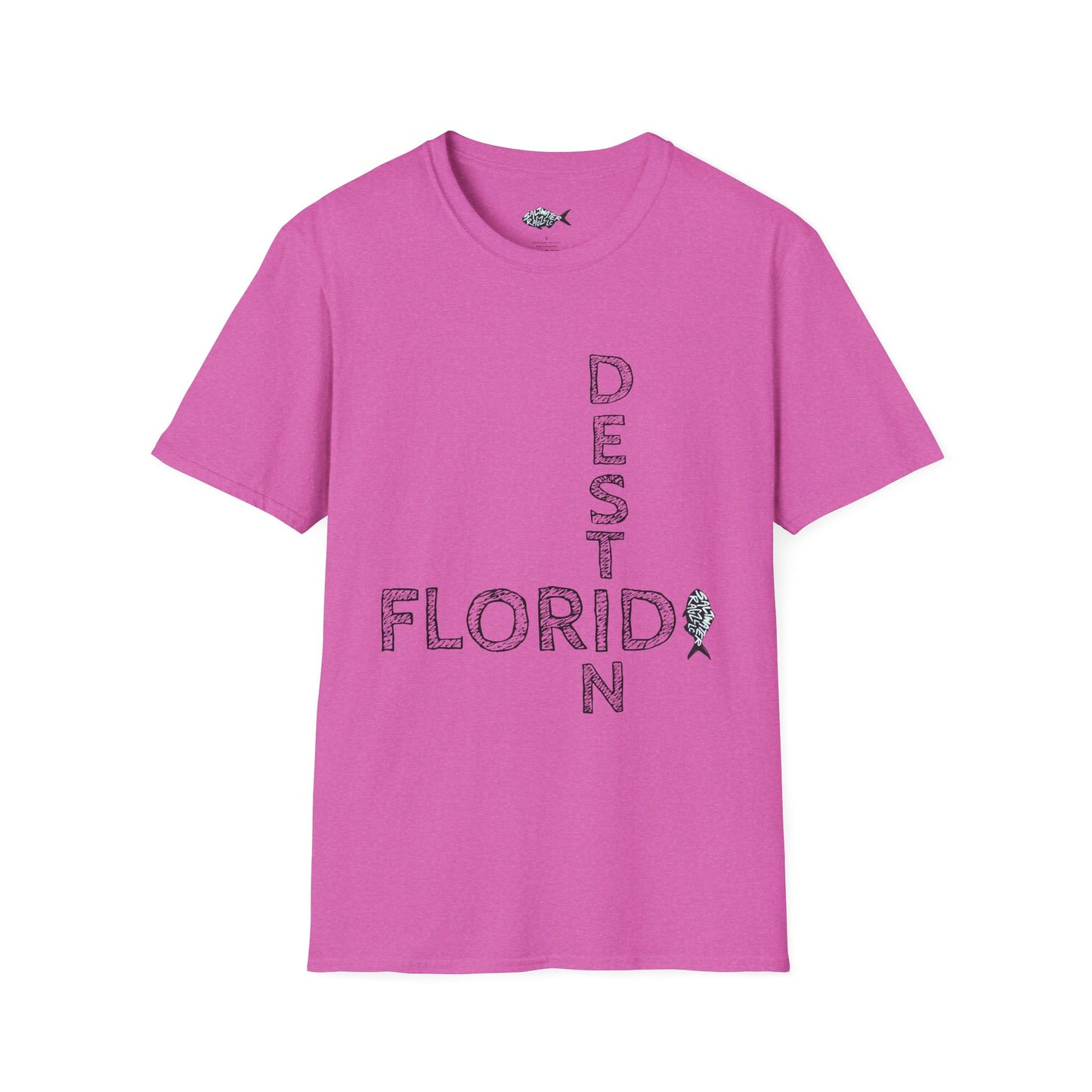 Destin Florida Unisex Softstyle T-Shirt - Casual Beachwear for Ocean Lovers