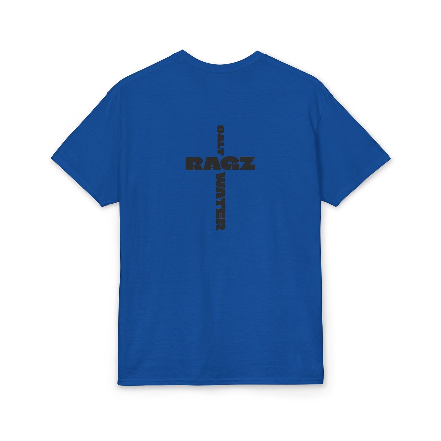What Would Jesus Do? Christian T-Shirt — Faith Cross Back Design