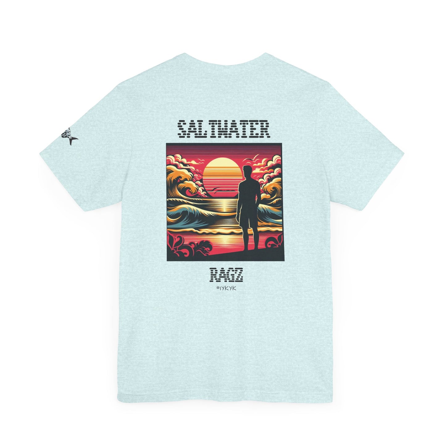 Saltwater Sunset Unisex Tee - Chill Beach Vibe Shirt