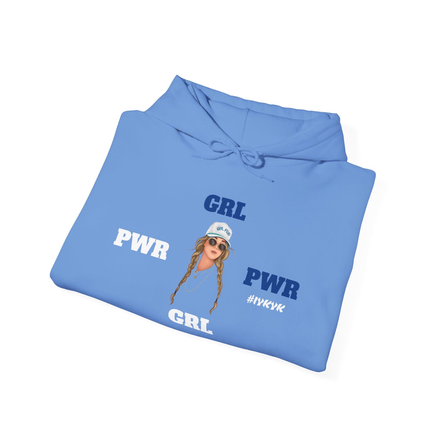 "GRL PWR" Unisex Heavy Blend™ Hooded Sweatshirt