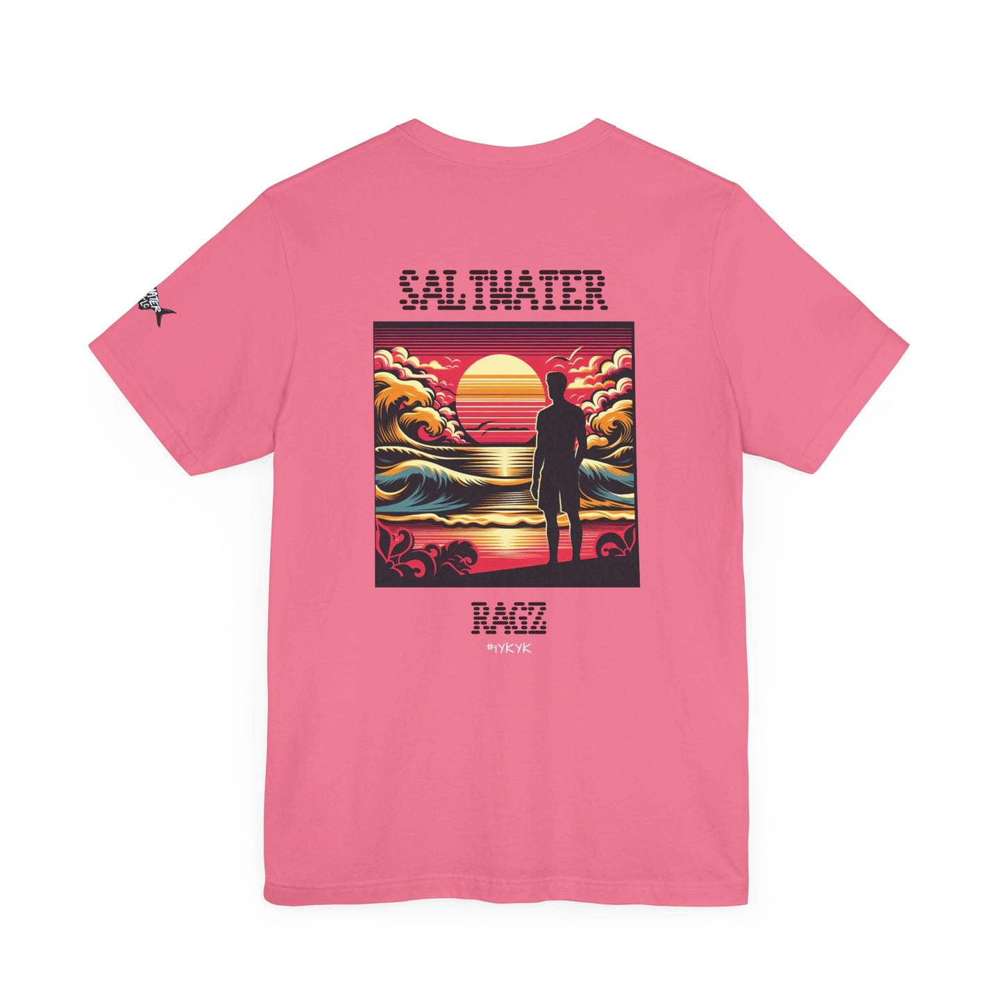 Saltwater Sunset Unisex Tee - Chill Beach Vibe Shirt