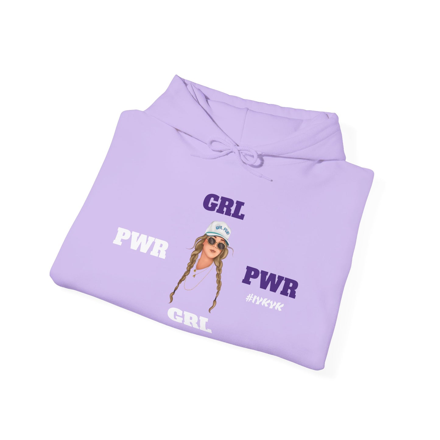 "GRL PWR" Unisex Heavy Blend™ Hooded Sweatshirt