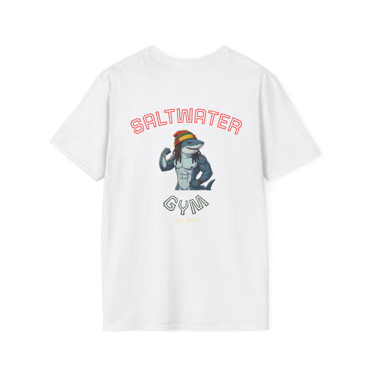 Saltwater Gym Rasta T-Shirt — Coastal Fish Graphic Tee