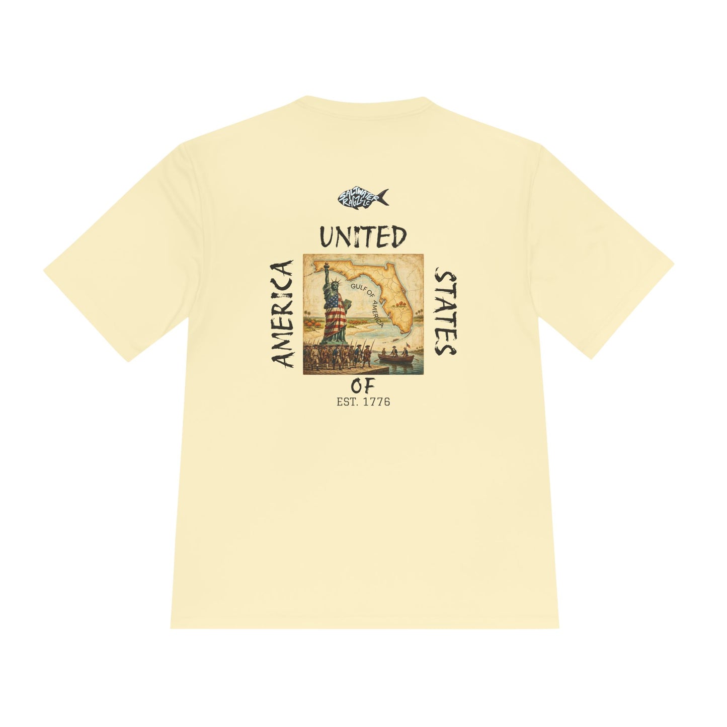 25Oth Patriotic Lighthouse Tee — "United States of" Vintage Coastal Graphic Moisture-Wicking Shirt