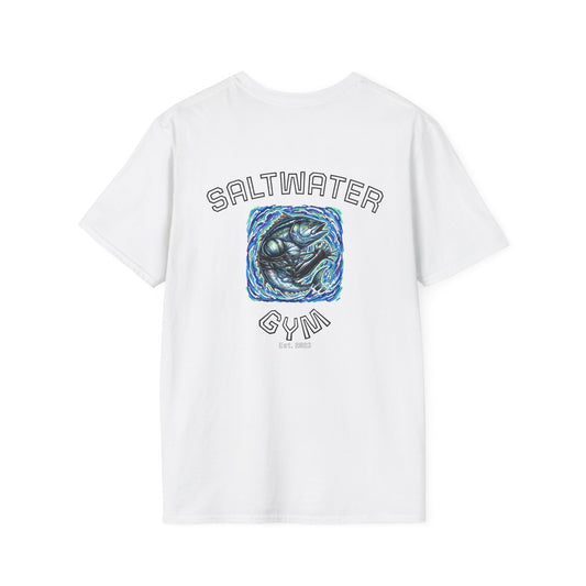 Saltwater Gym T-Shirt — Coastal Fish Graphic Tee