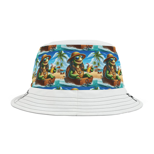 SaltwaterRagz BOX-SURFER TURTLE Bucket Hat