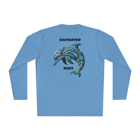 SaltwaterRagz DOLPHIN Moisture Wicking Long Sleeve Tee