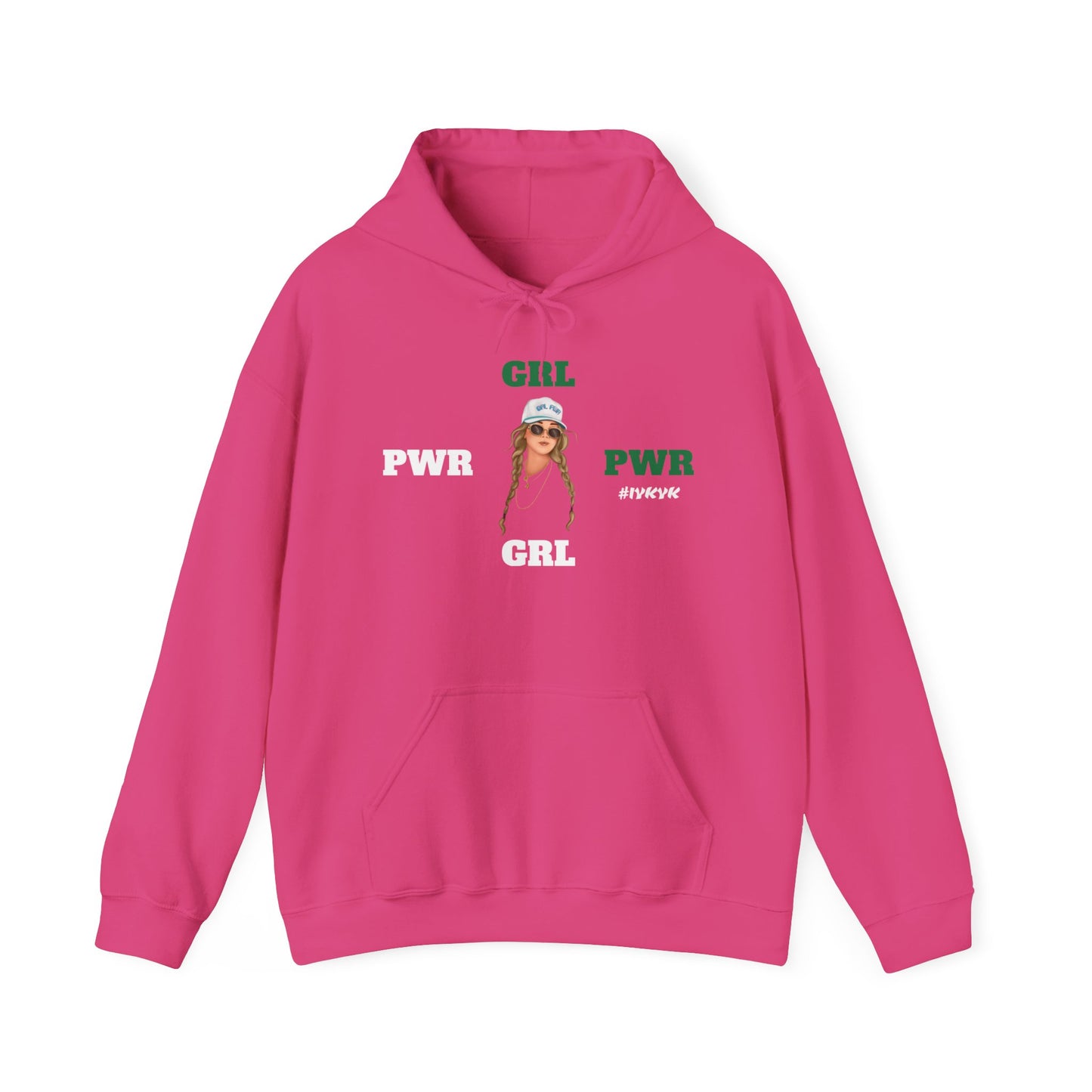 "GRL PWR" Unisex Heavy Blend™ Hooded Sweatshirt