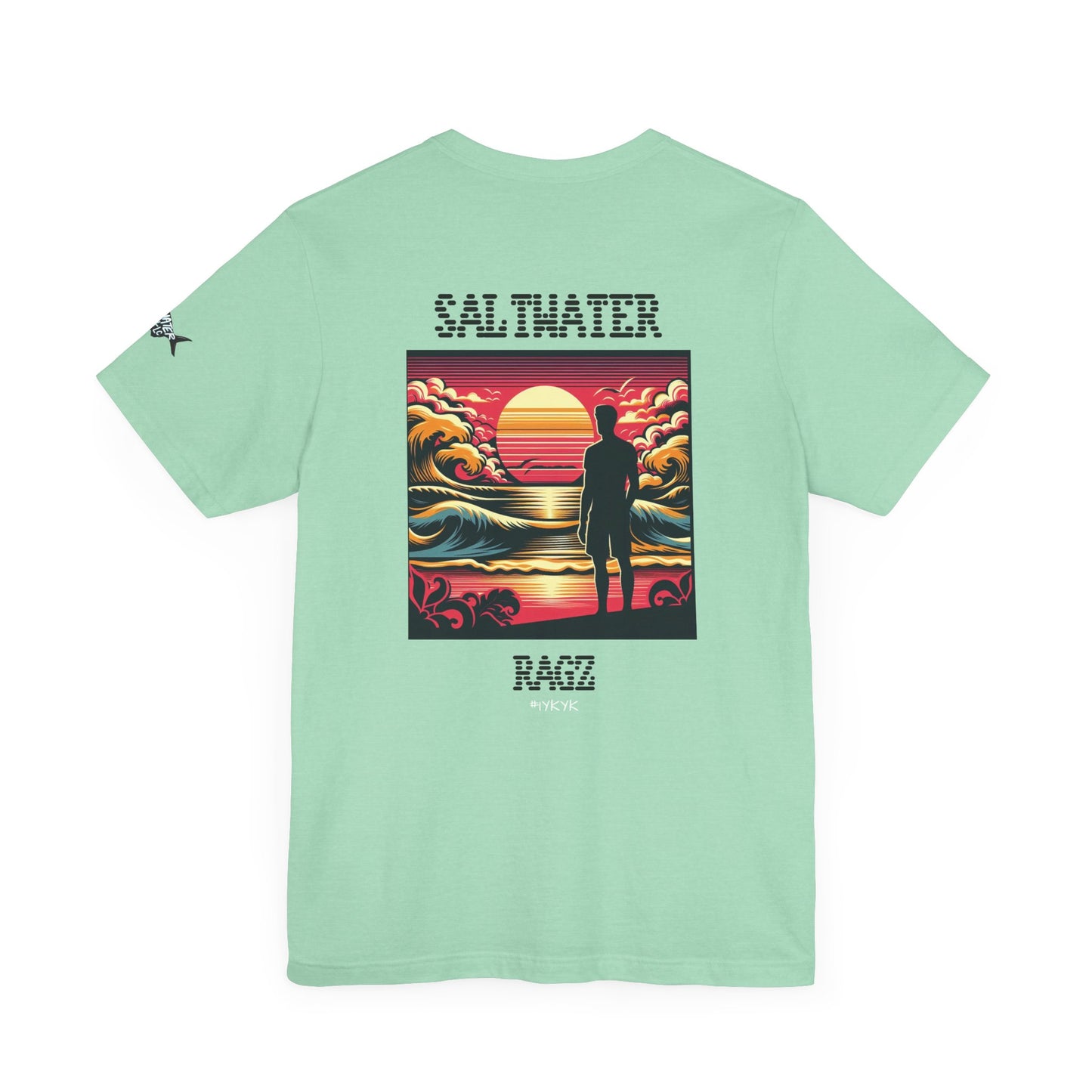 Saltwater Sunset Unisex Tee - Chill Beach Vibe Shirt