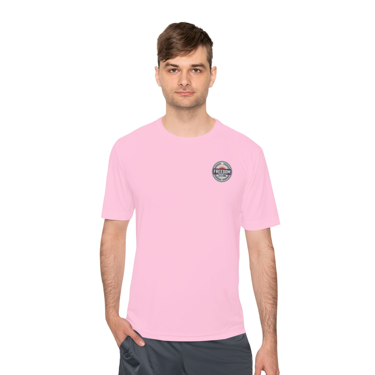 25Oth Patriotic Lighthouse Tee — "United States of" Vintage Coastal Graphic Moisture-Wicking Shirt