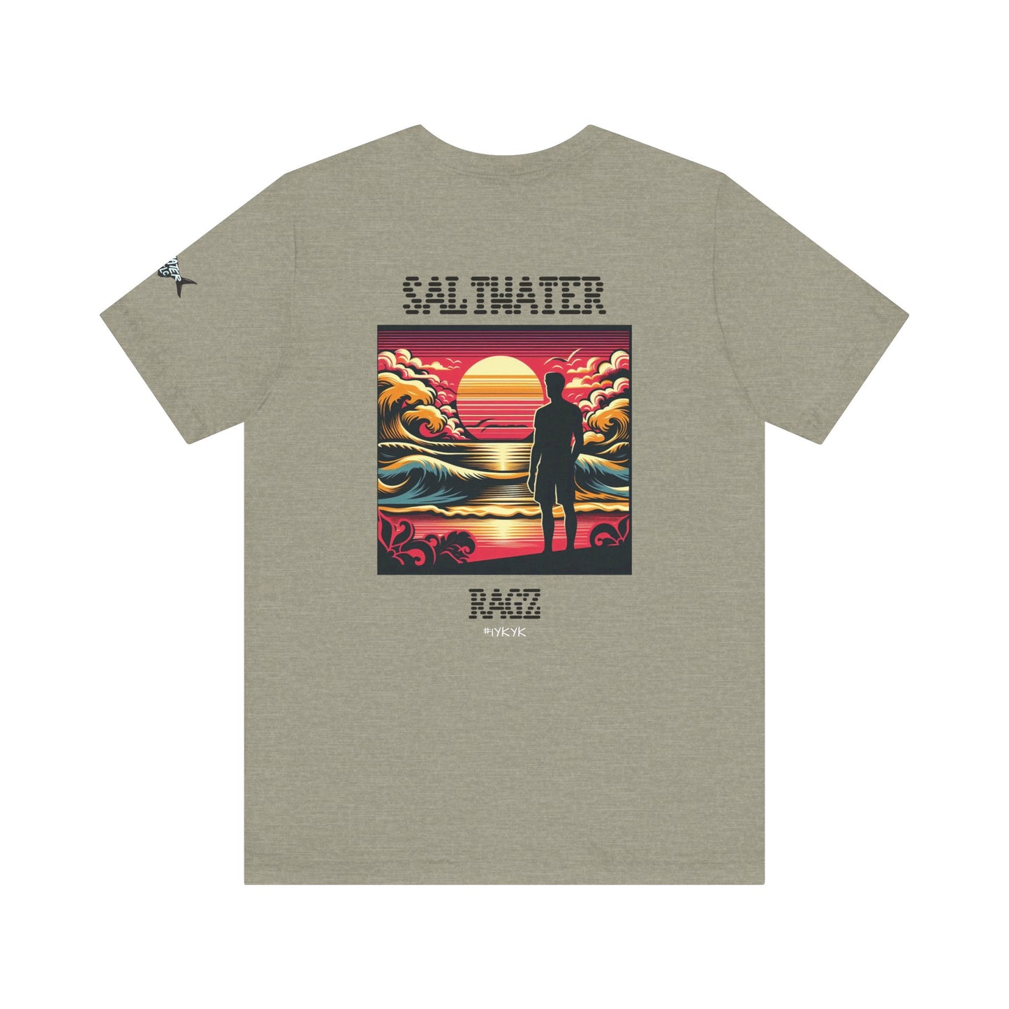 Saltwater Sunset Unisex Tee - Chill Beach Vibe Shirt