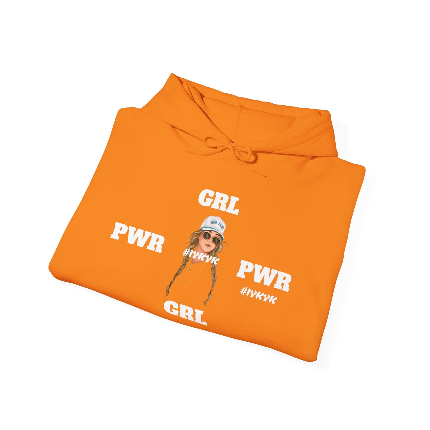 "GRL PWR" Unisex Heavy Blend™ Hooded Sweatshirt