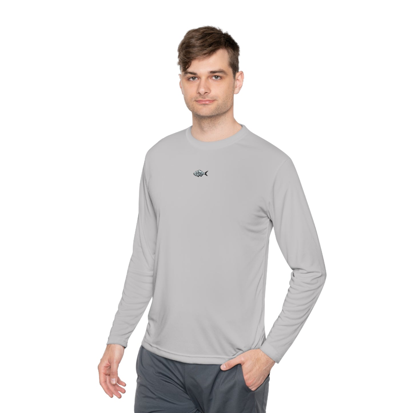 "WHALE PARTY" Moisture Wicking Long Sleeve Tee
