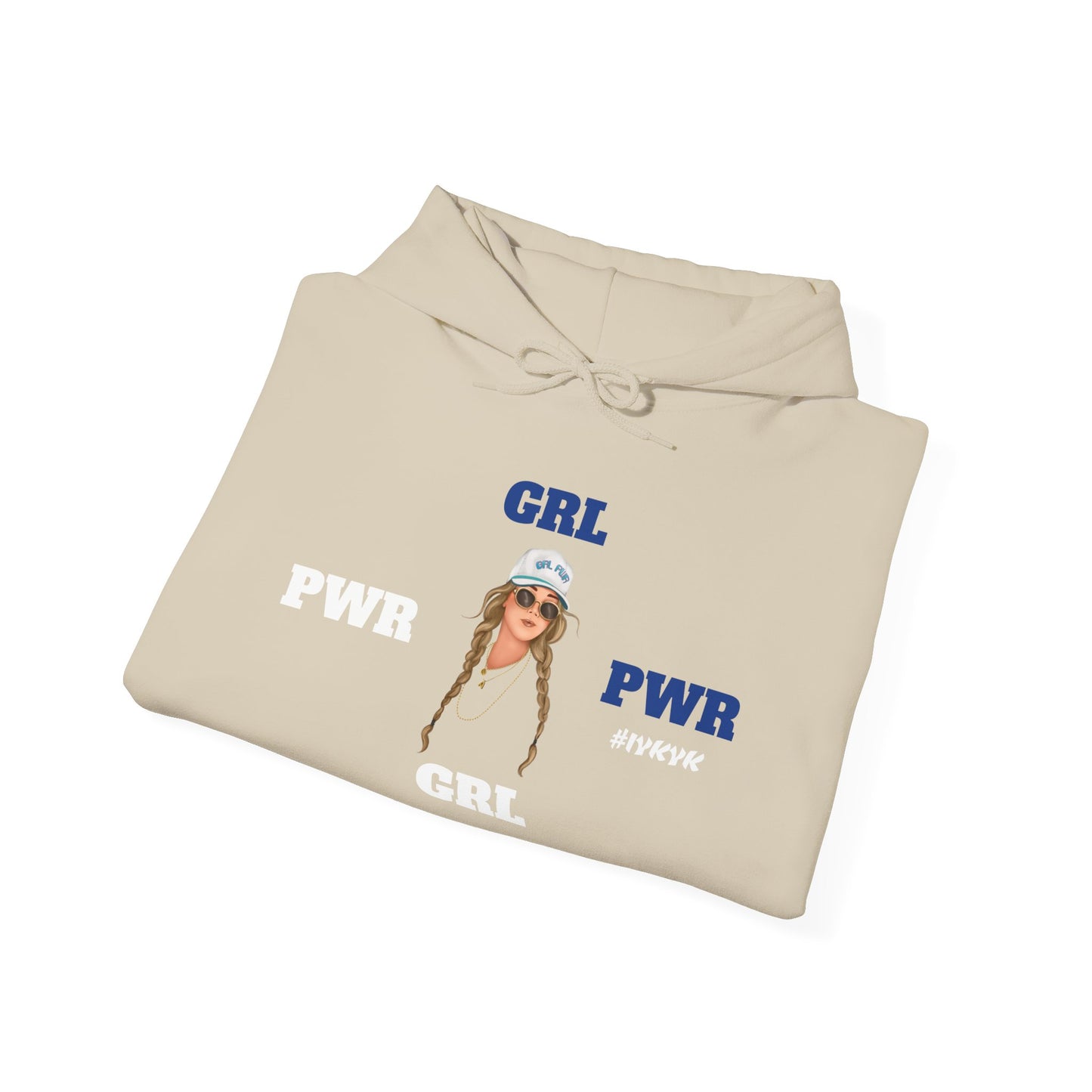 "GRL PWR" Unisex Heavy Blend™ Hooded Sweatshirt